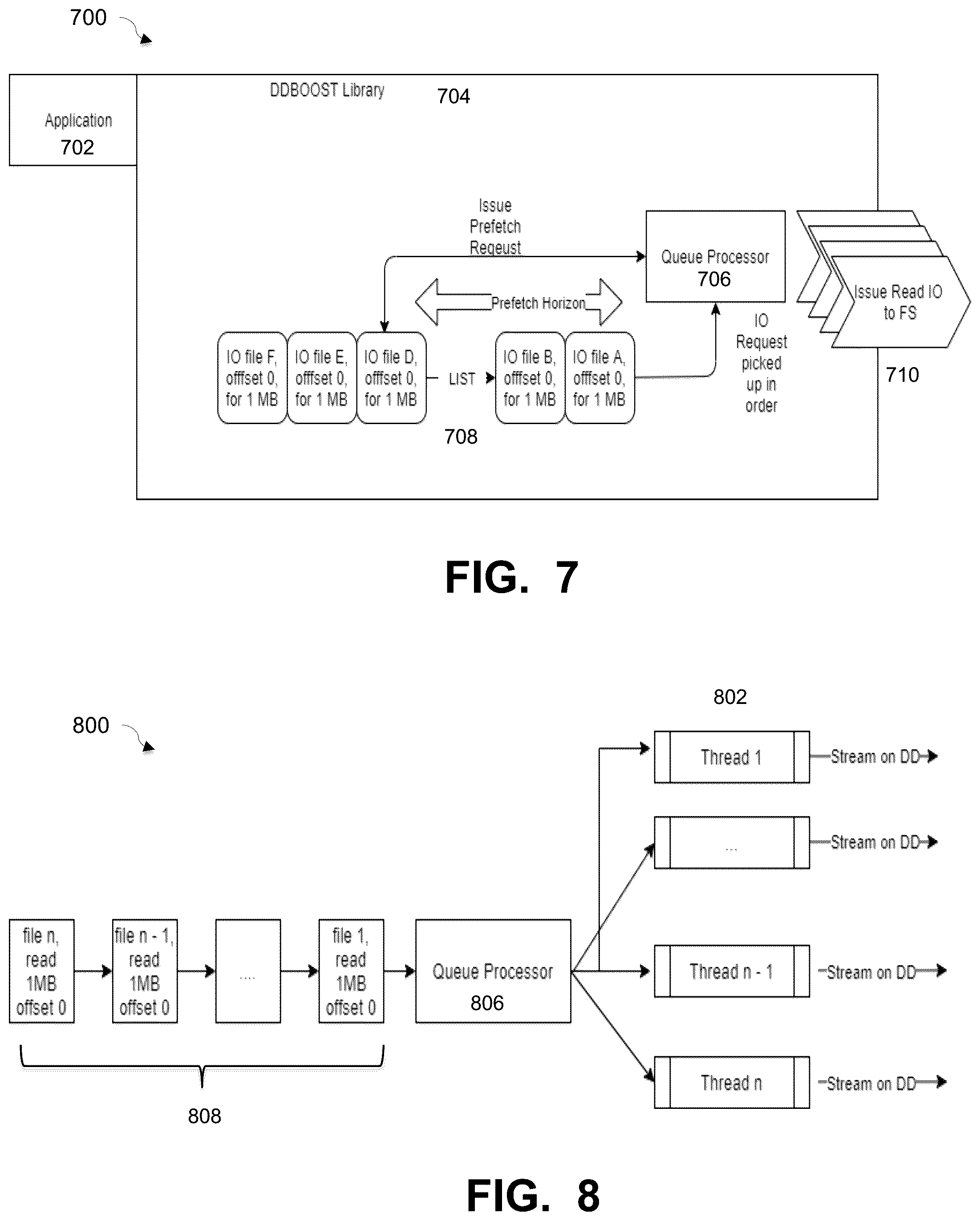 Patent US11841775 Figure 5 – File restore performance using adaptive prefetching and DDBoost application programming interfaces