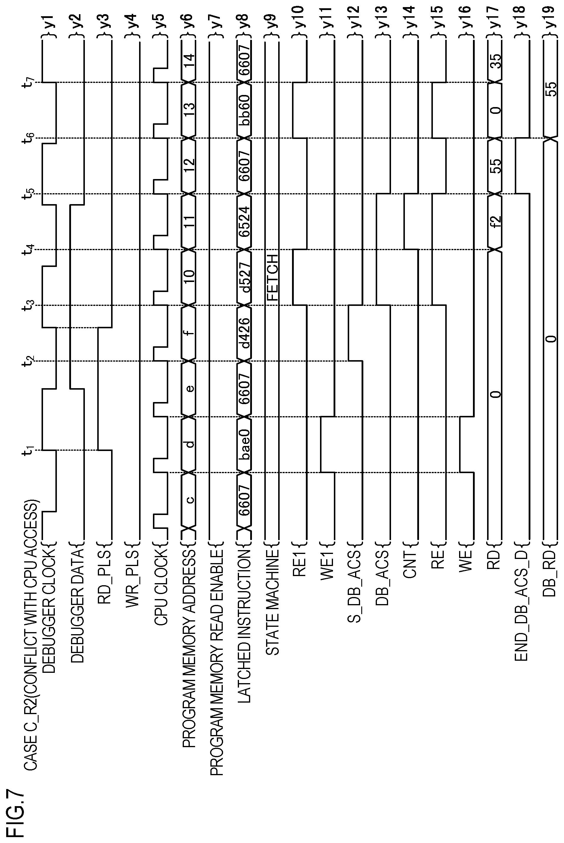 Patent US11841782 Figure 7 – Semiconductor device and debugging system