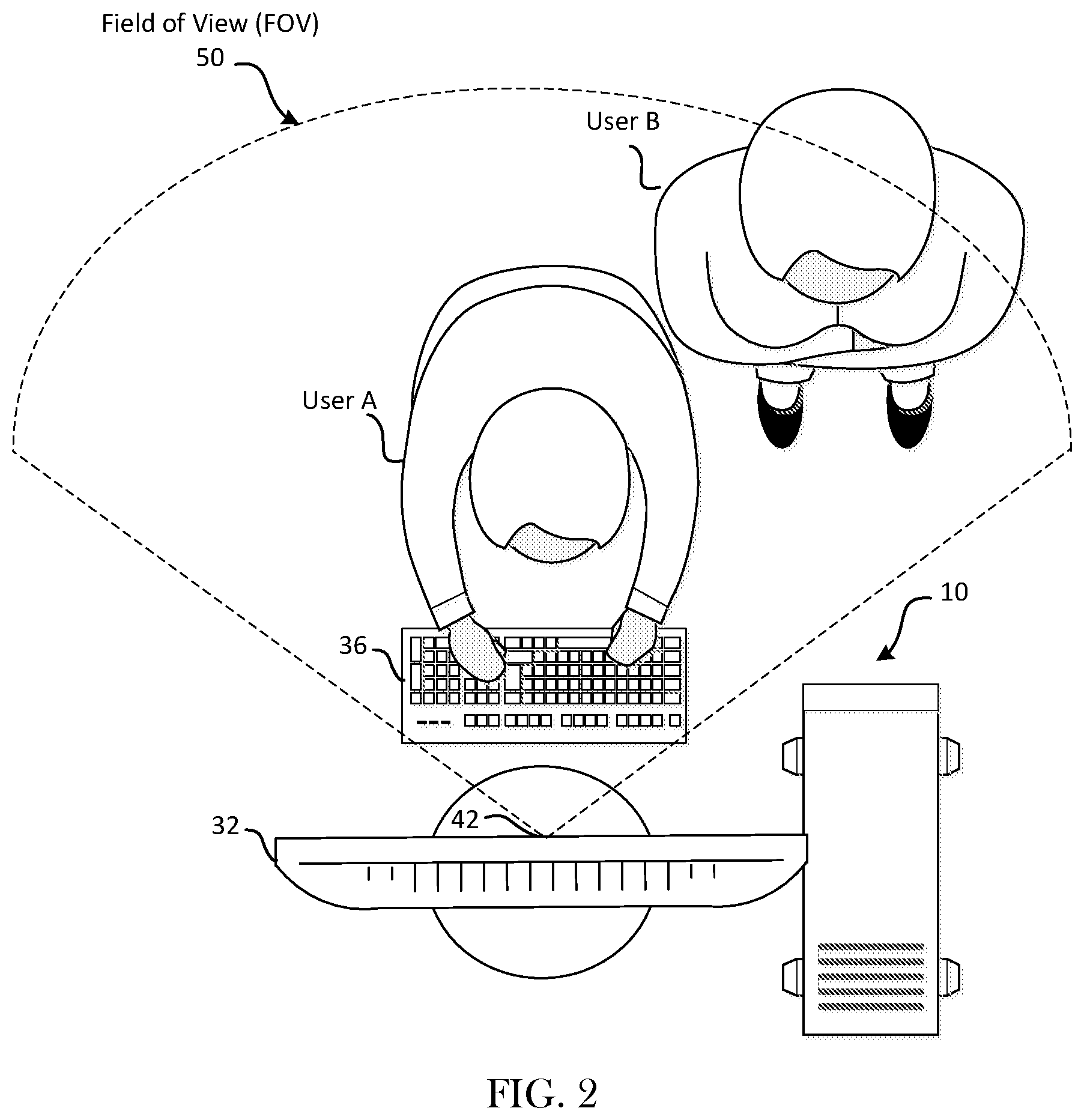 Patent US11841785 Figure 2 – System and methods for managing system configuration settings and session retainment based on user presence