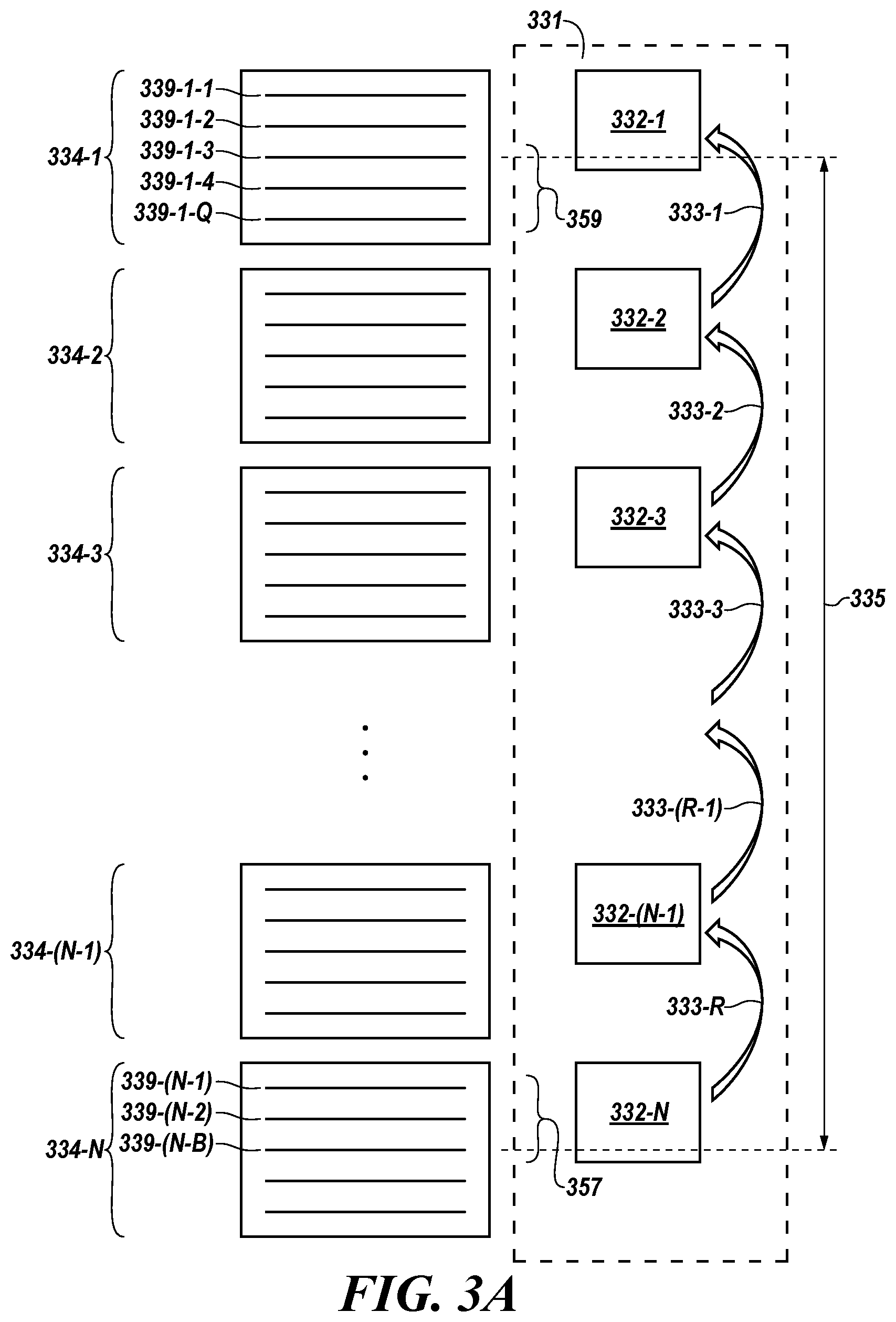 Patent US11841794 Figure 3 – Memory sub-system write sequence track