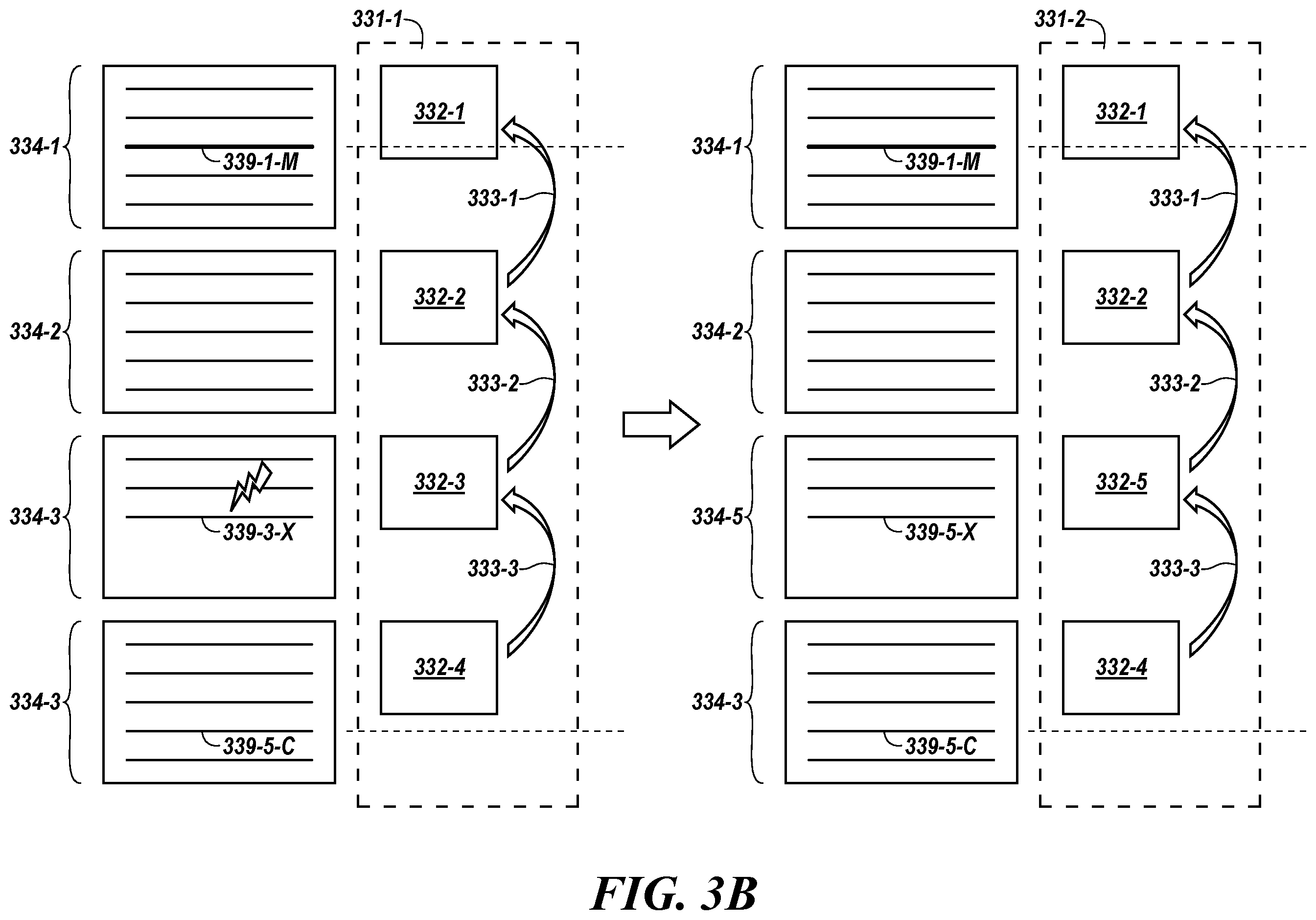Patent US11841794 Figure 4 – Memory sub-system write sequence track