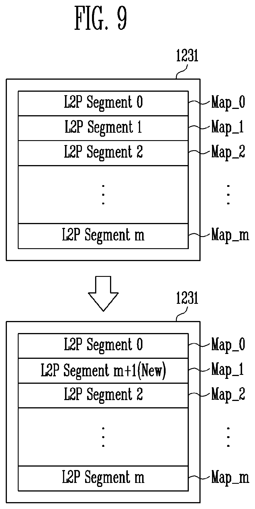 Patent US11841805 Figure 8 – Memory system for storing map data in host memory and operating method of the same