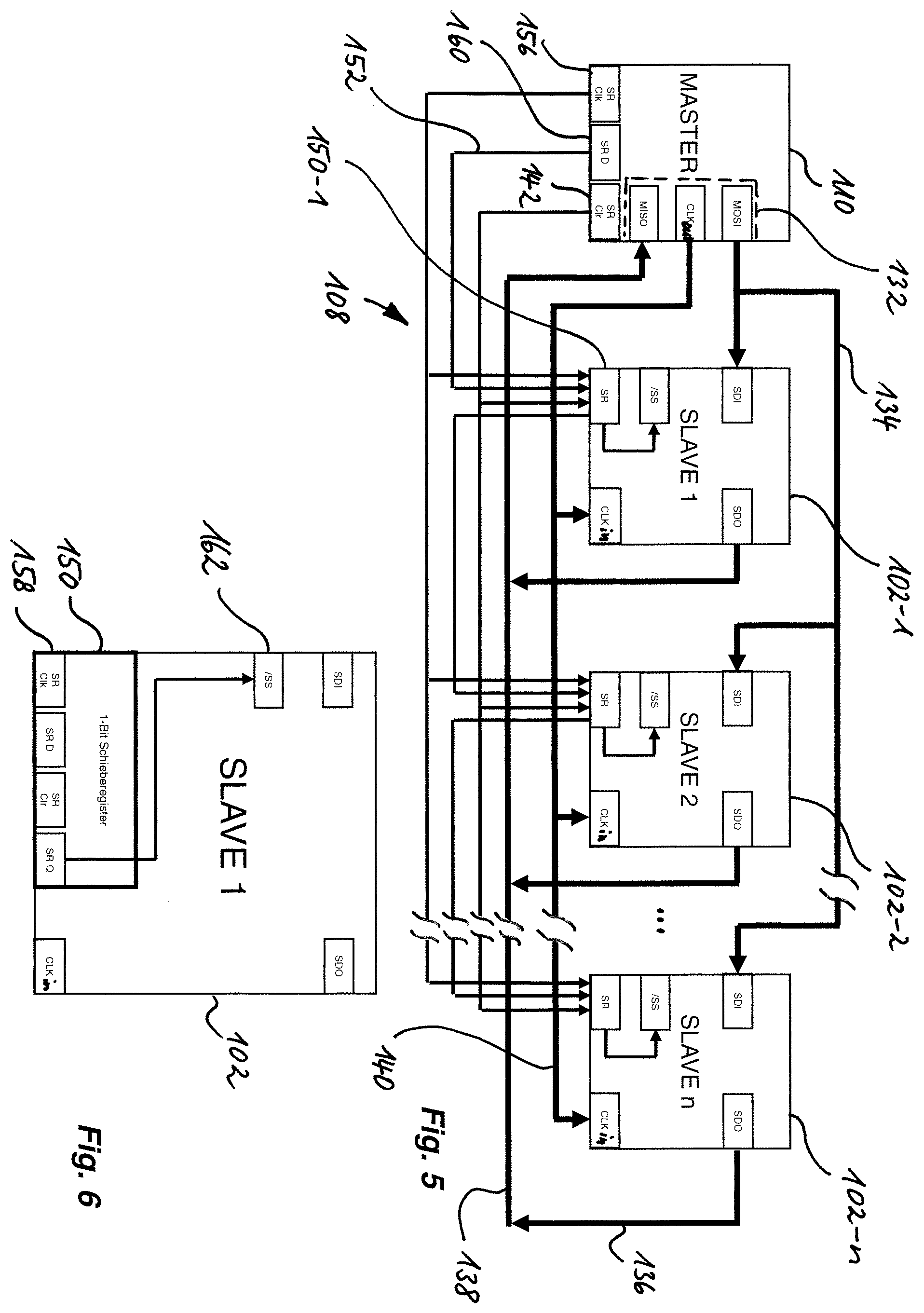 Patent US11841818 Figure 4 – Bus-compatible sensor element and communication system