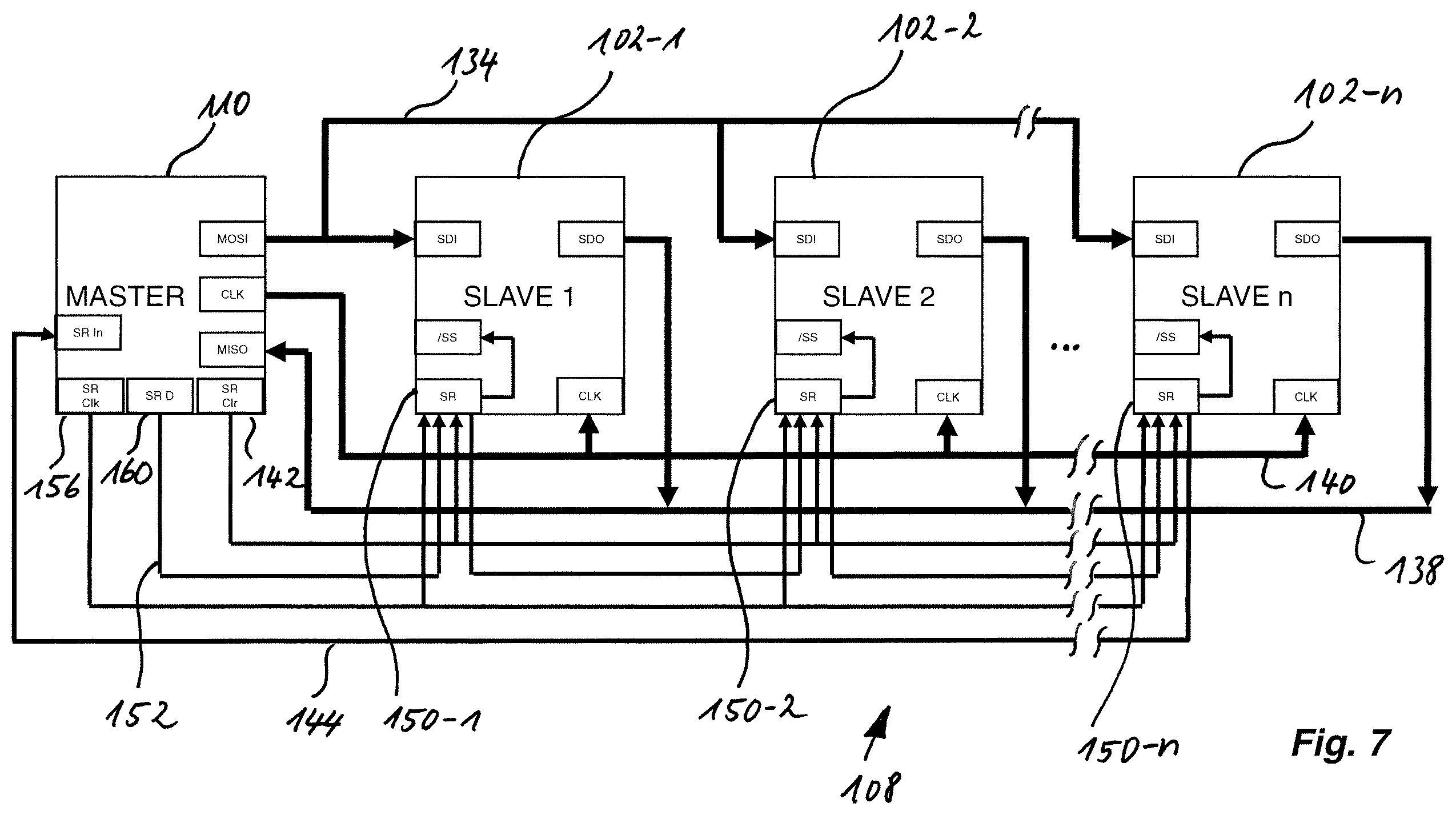 Patent US11841818 Figure 5 – Bus-compatible sensor element and communication system