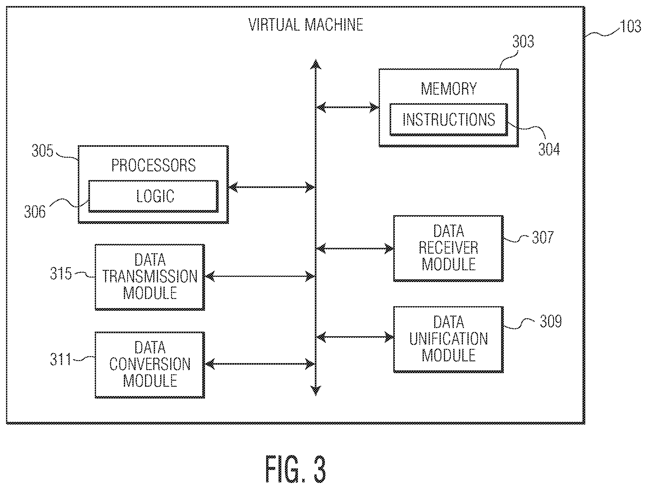 Patent US11841828 Figure 4 – Data conversion and distribution systems