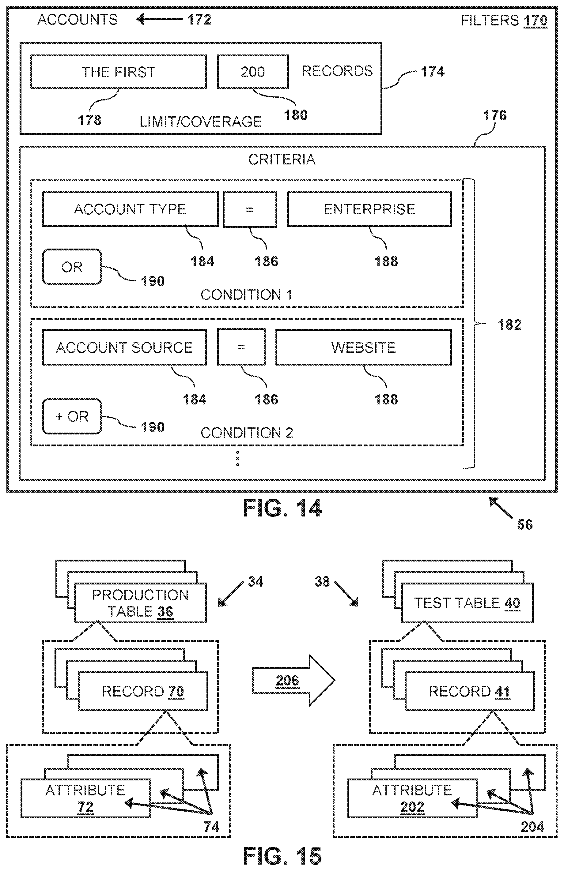 Patent US11841836 Figure 8 – Target environment data seeding