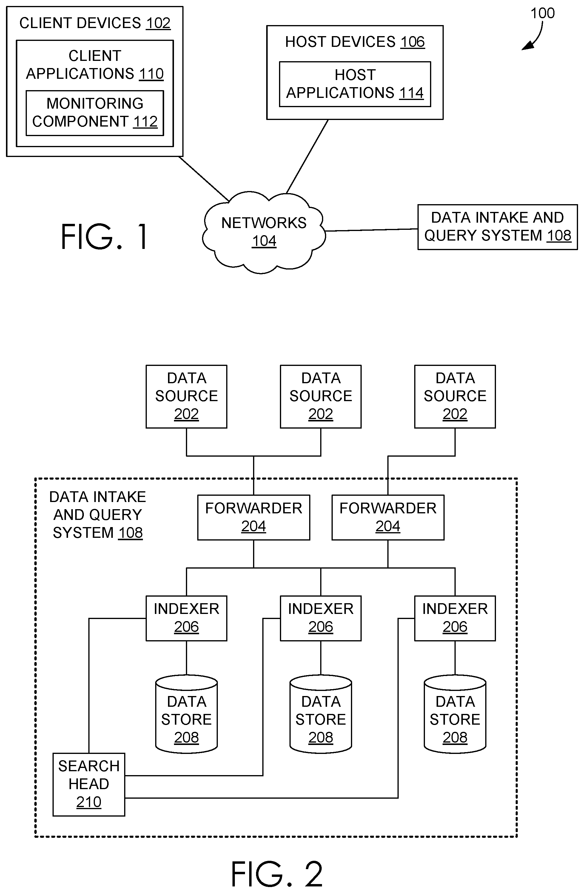 Patent US11841853 Figure 1 – Identifying related field sets based on related source types