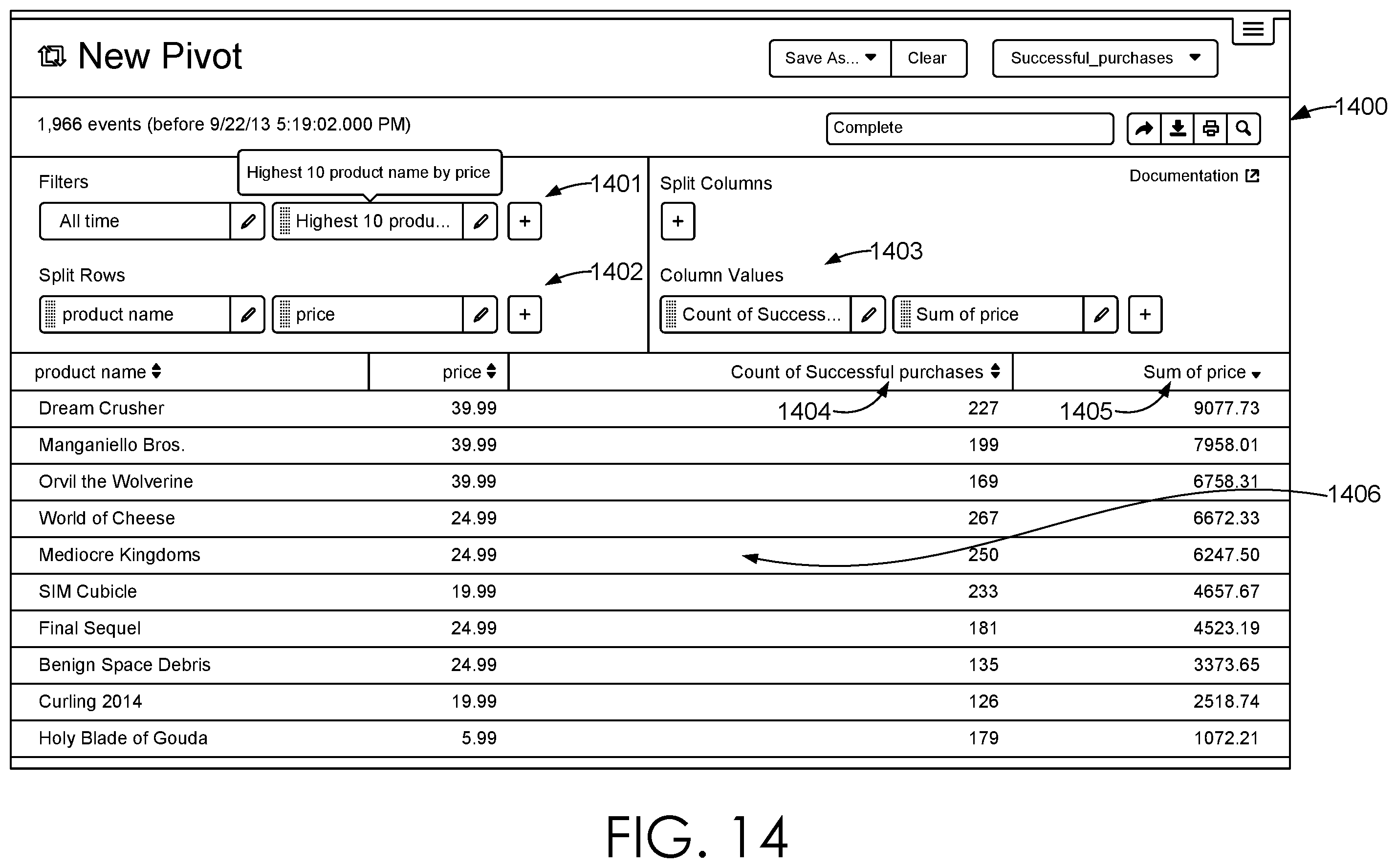 Patent US11841853 Figure 19 – Identifying related field sets based on related source types