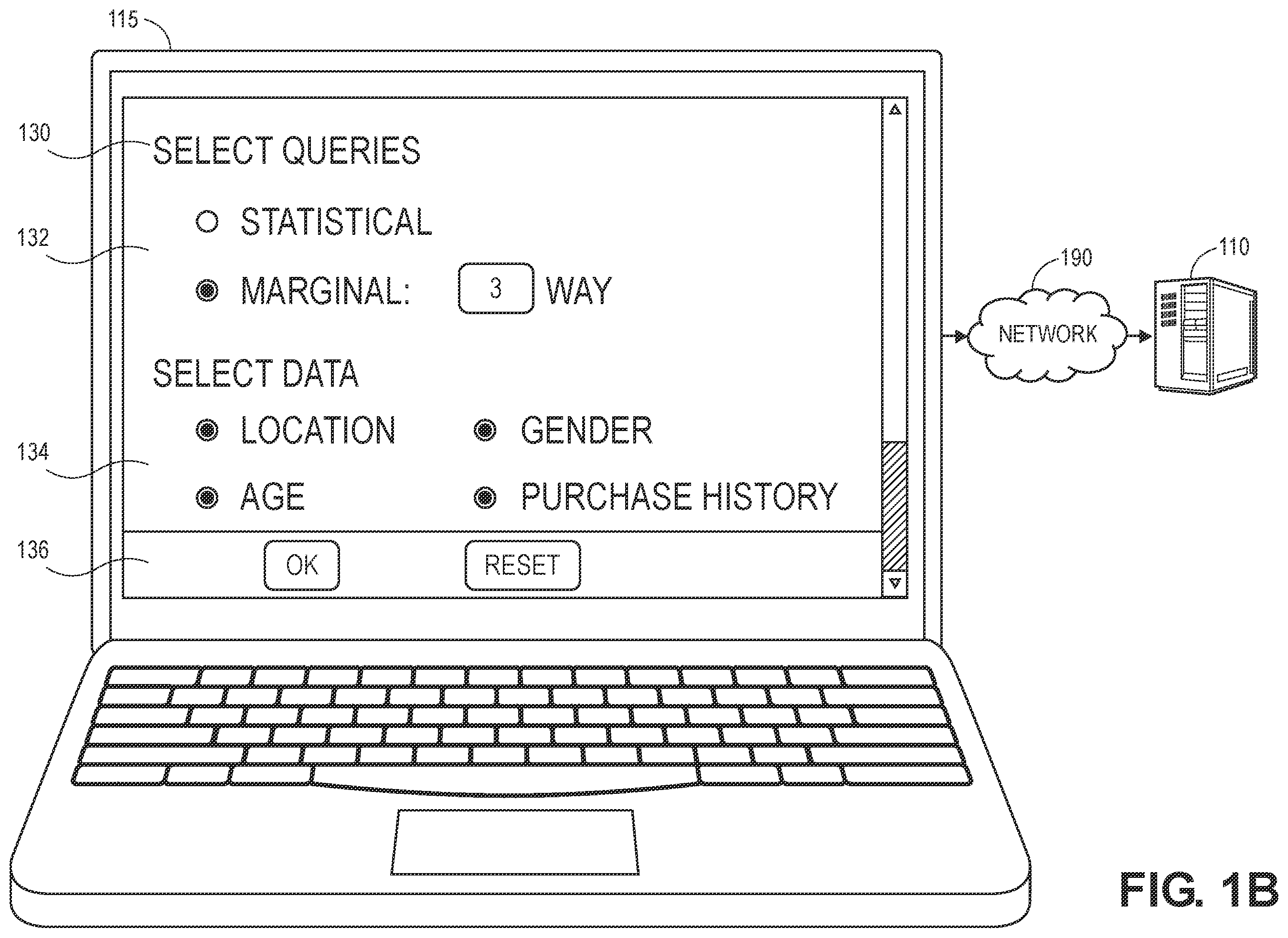 Patent US11841863 Figure 2 – Generating relaxed synthetic data using adaptive projection