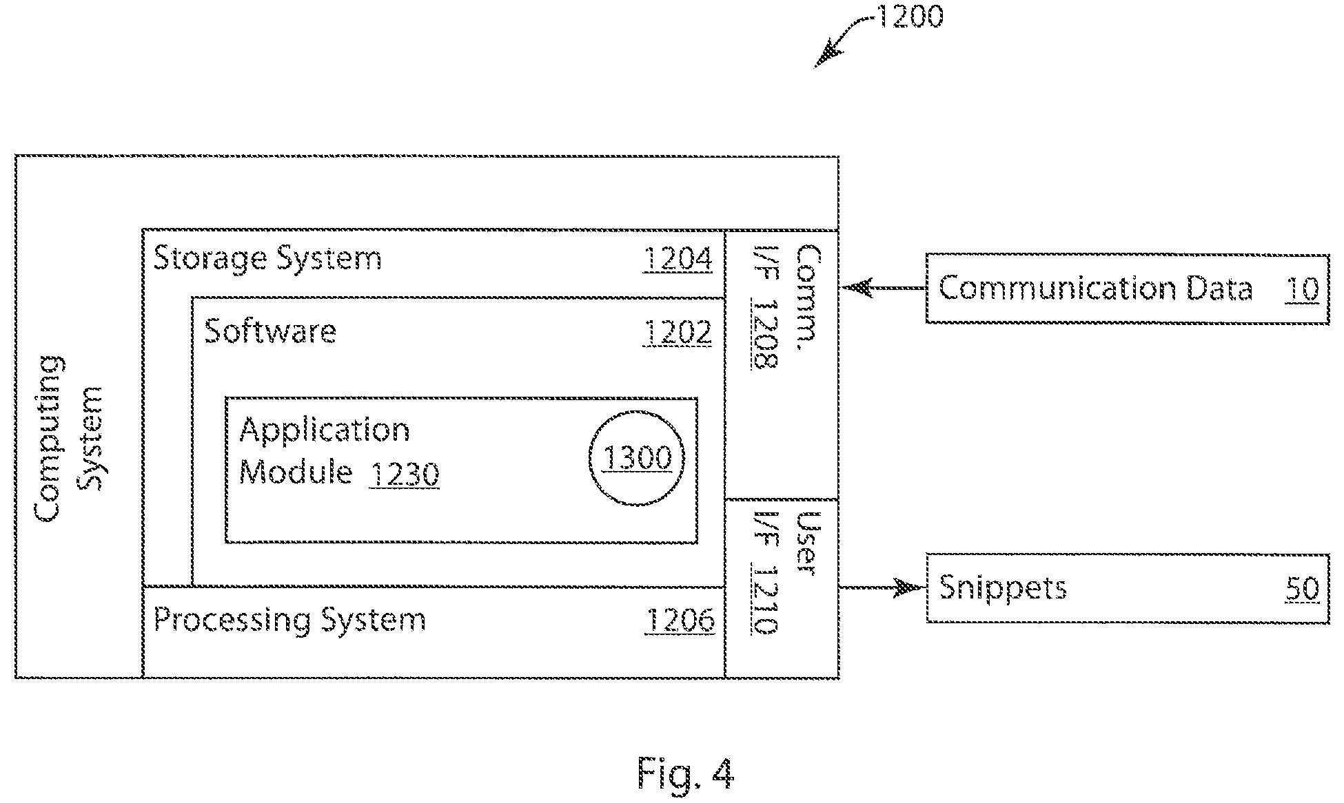 Patent US11841890 Figure 4 – Call summary