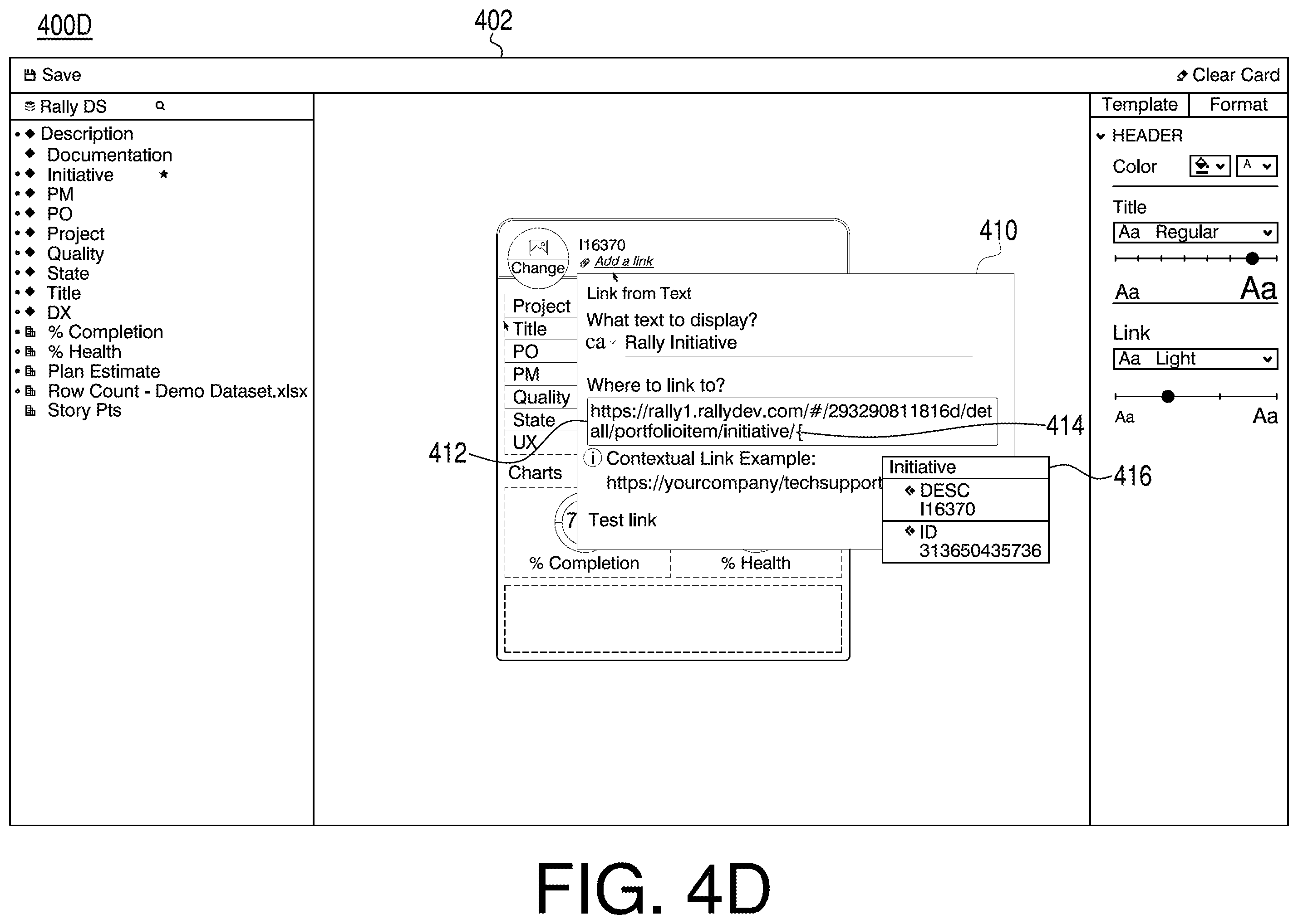 Patent US11841915 Figure 8 – Systems and methods for displaying contextually relevant links