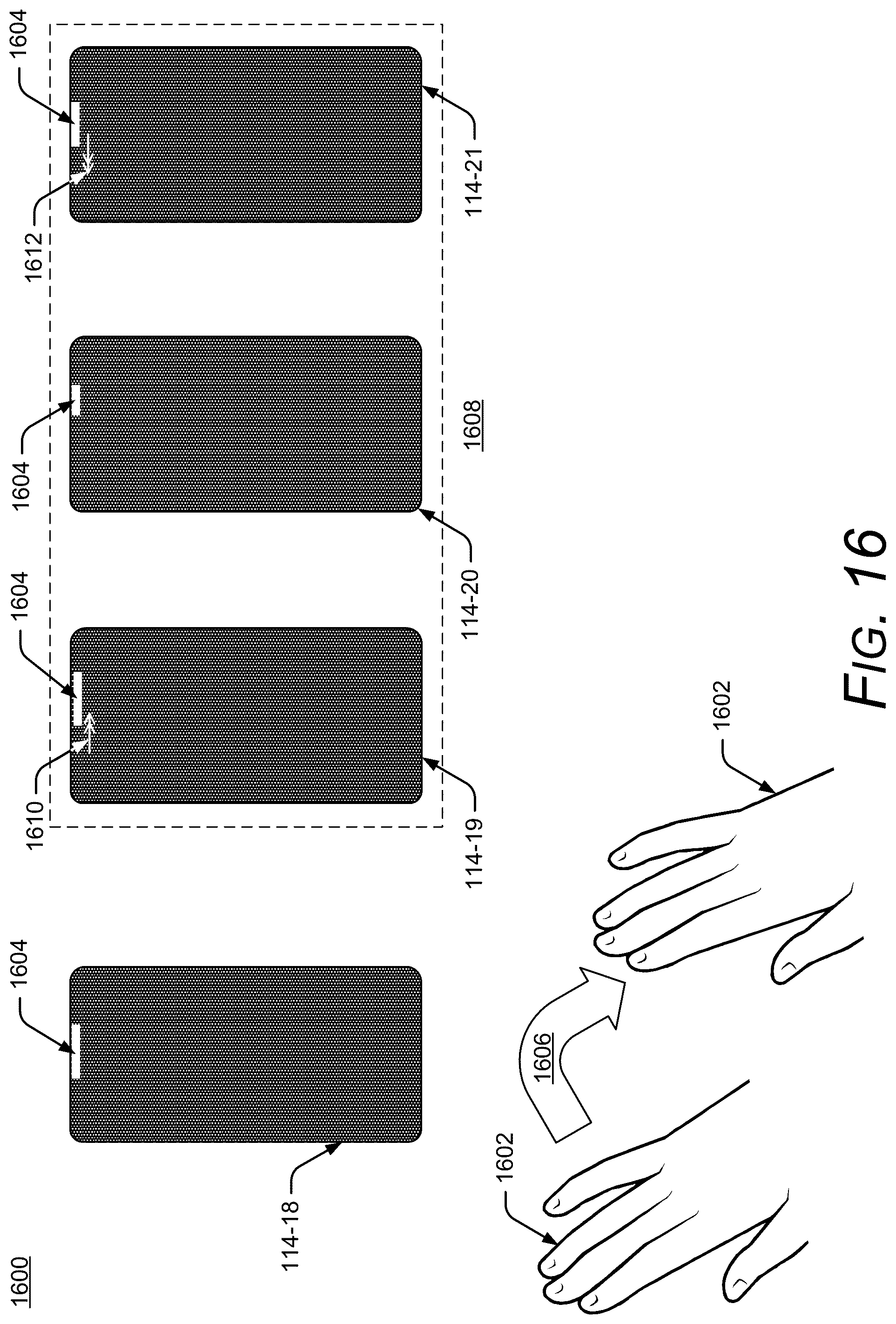 Patent US11841933 Figure 16 – Radar-based authentication status feedback