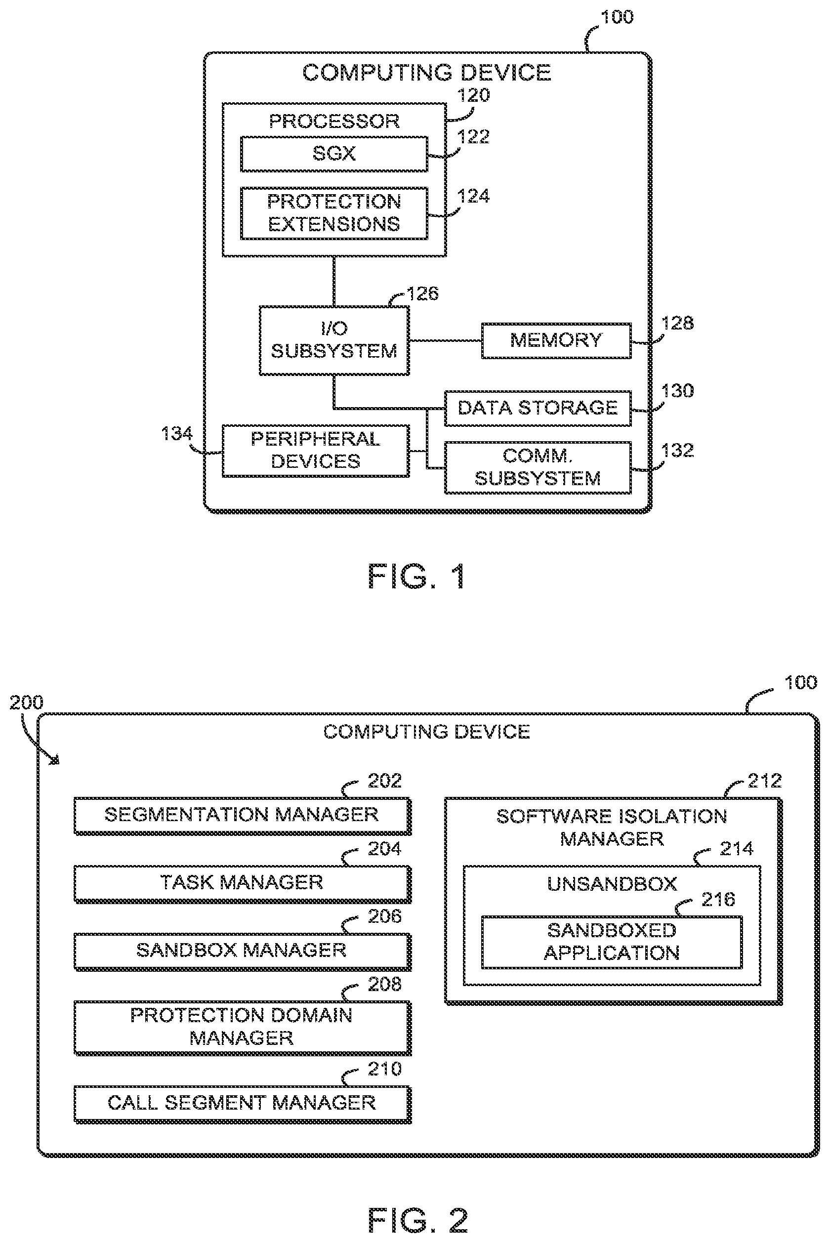 Patent US11841939 Figure 1 – Technologies for object-oriented memory management with extended segmentation