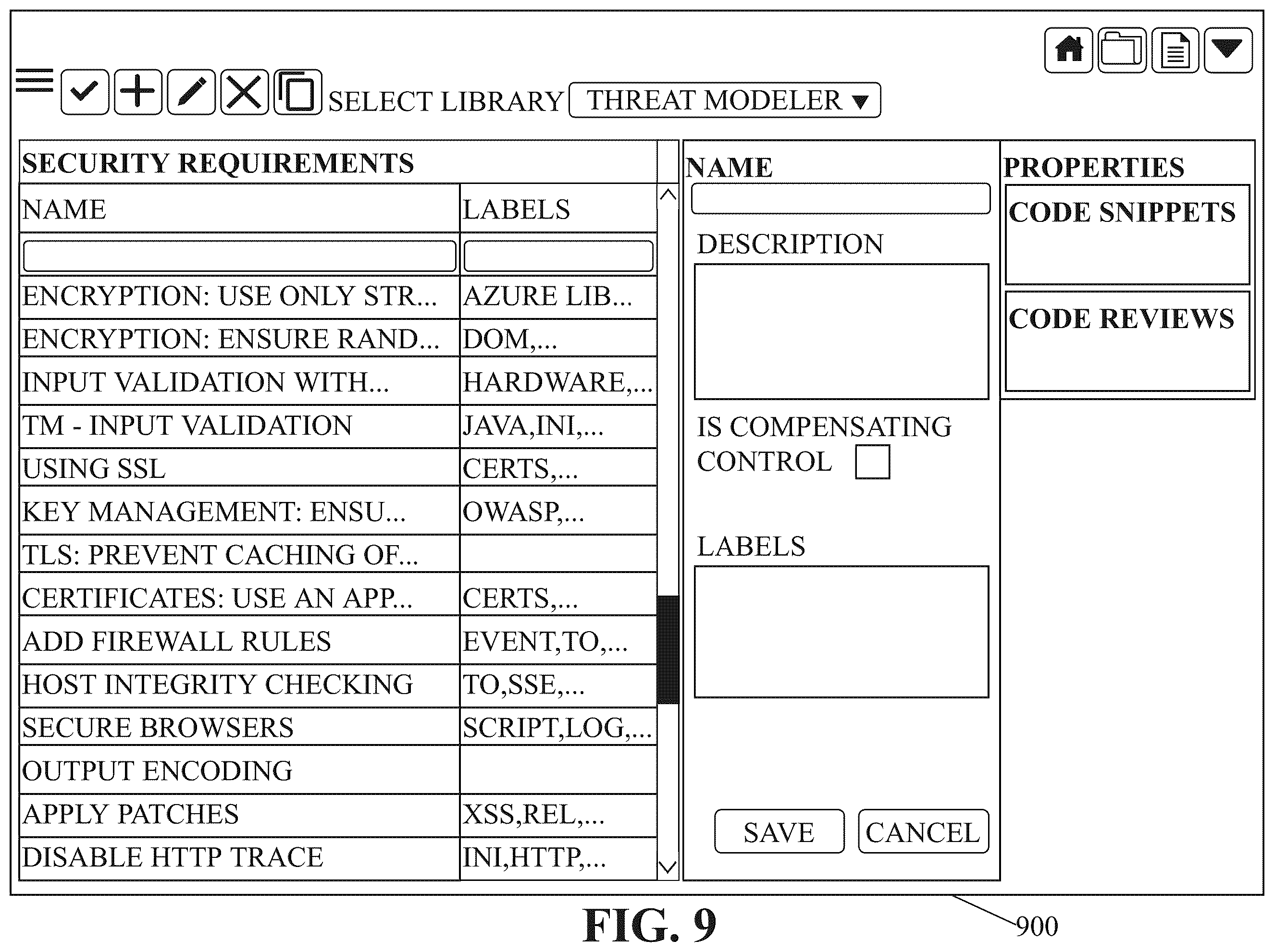 Patent US11841954 Figure 9 – Systems and methods for automated threat modeling when deploying infrastructure as a code