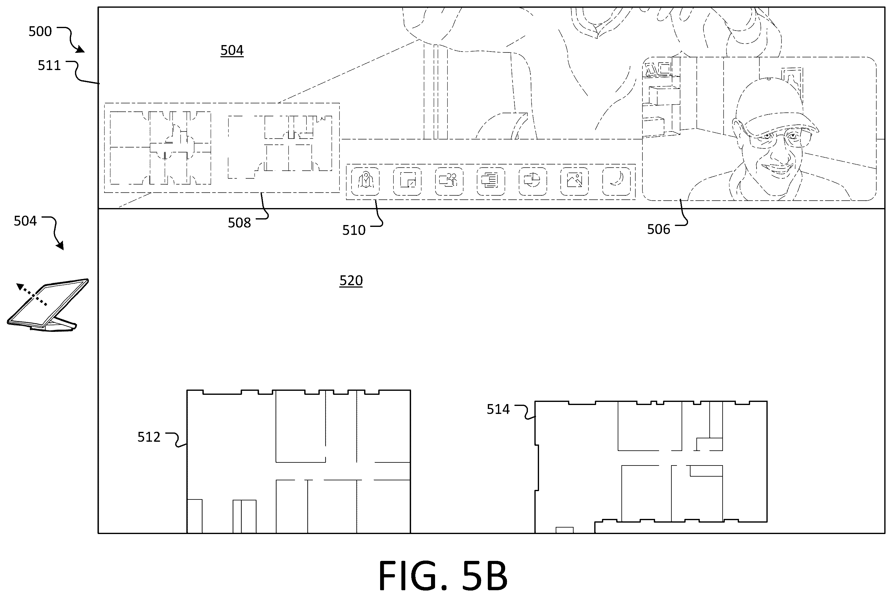 Patent US11841998 Figure 10 – Tilt-responsive techniques for digital drawing boards
