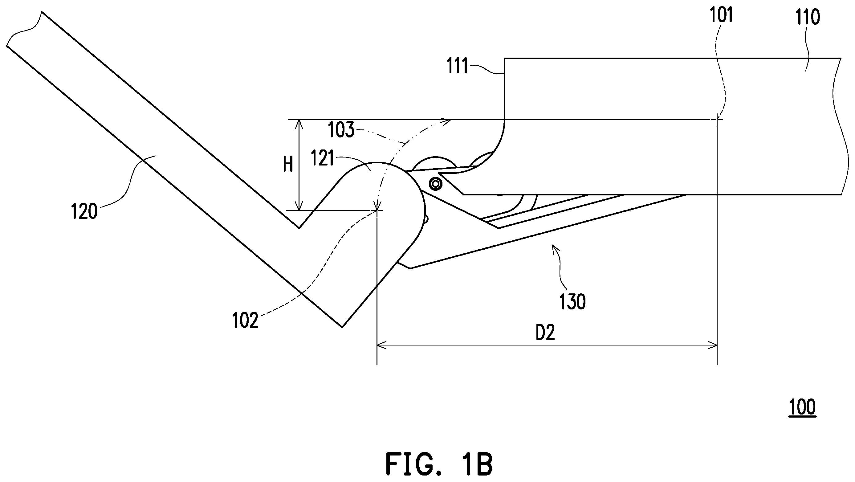 Patent US11847000 Figure 2 – Portable electronic device