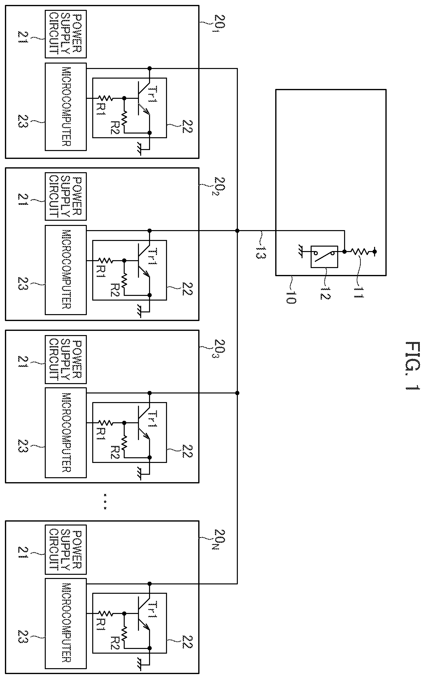 Patent US11847004 Figure 1 – Electronic device system including a plurality of electronic devices and a control device connected to the plurality of electronic devices addressing variations due to clock variations in each electronic device