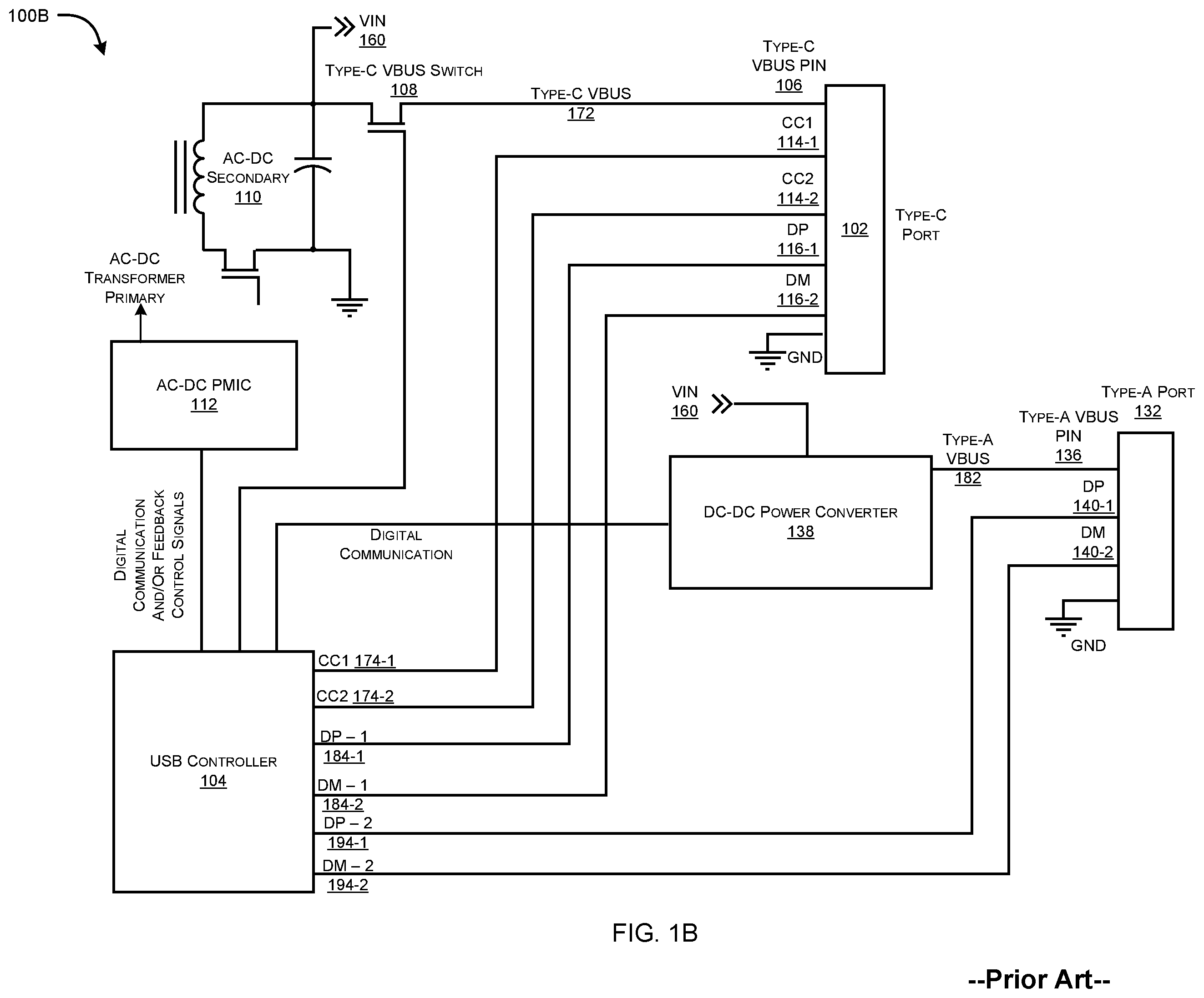 Patent US11847005 Figure 2 – Compact USB-C based multiport power supply device and method of operation thereof