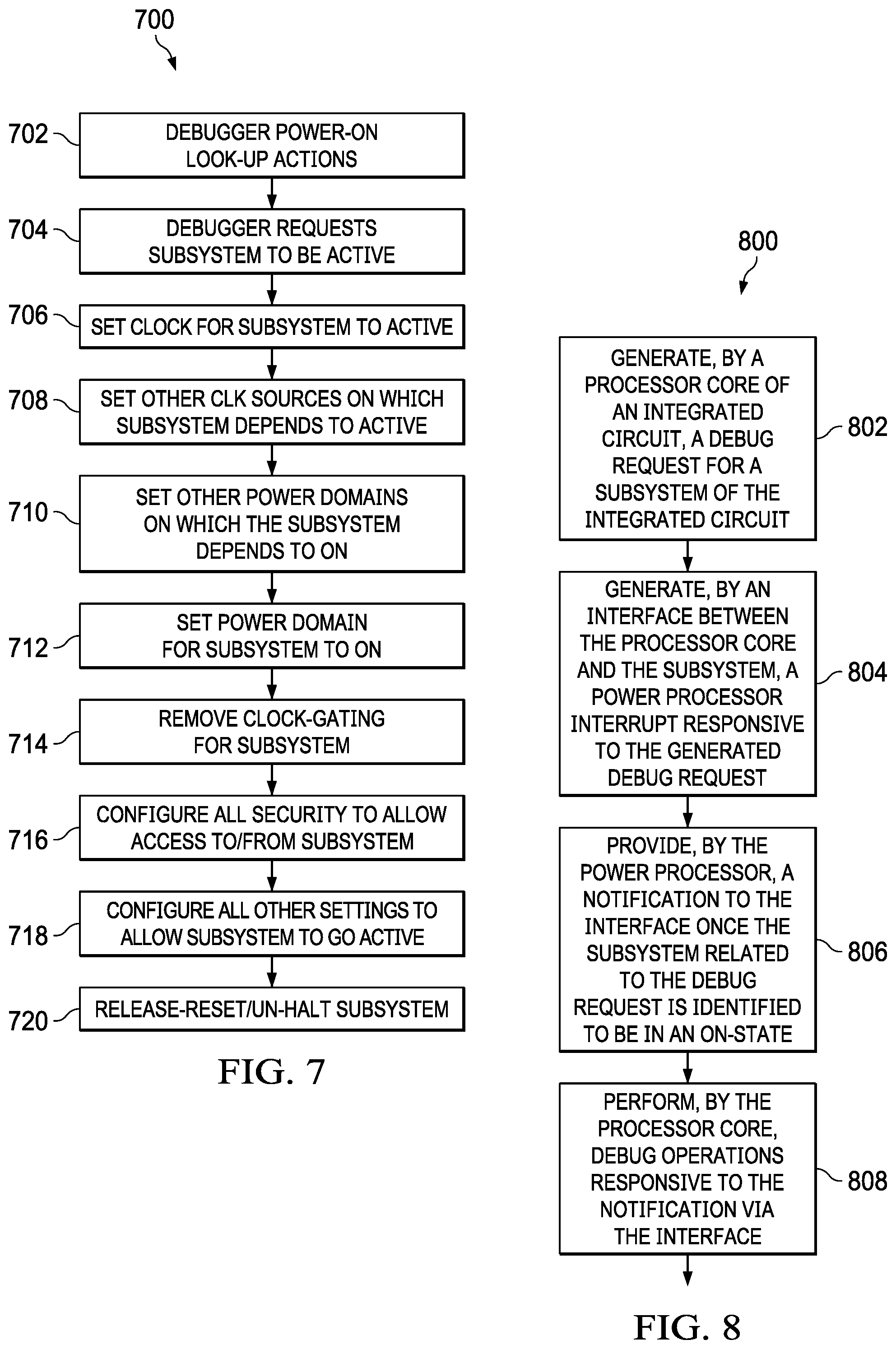 Patent US11847006 Figure 6 – Integrated circuit with debugger and arbitration interface