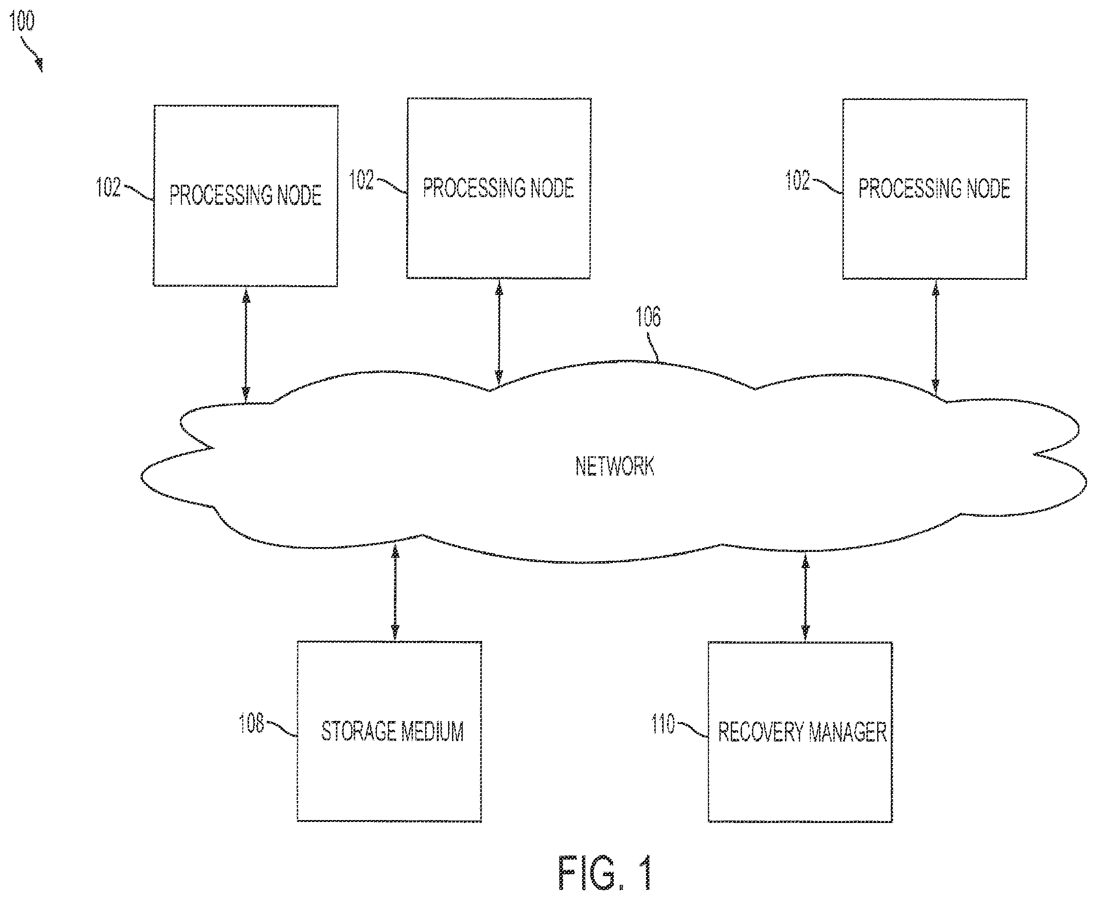 Patent US11847029 Figure 1 – Log-based rollback-recovery