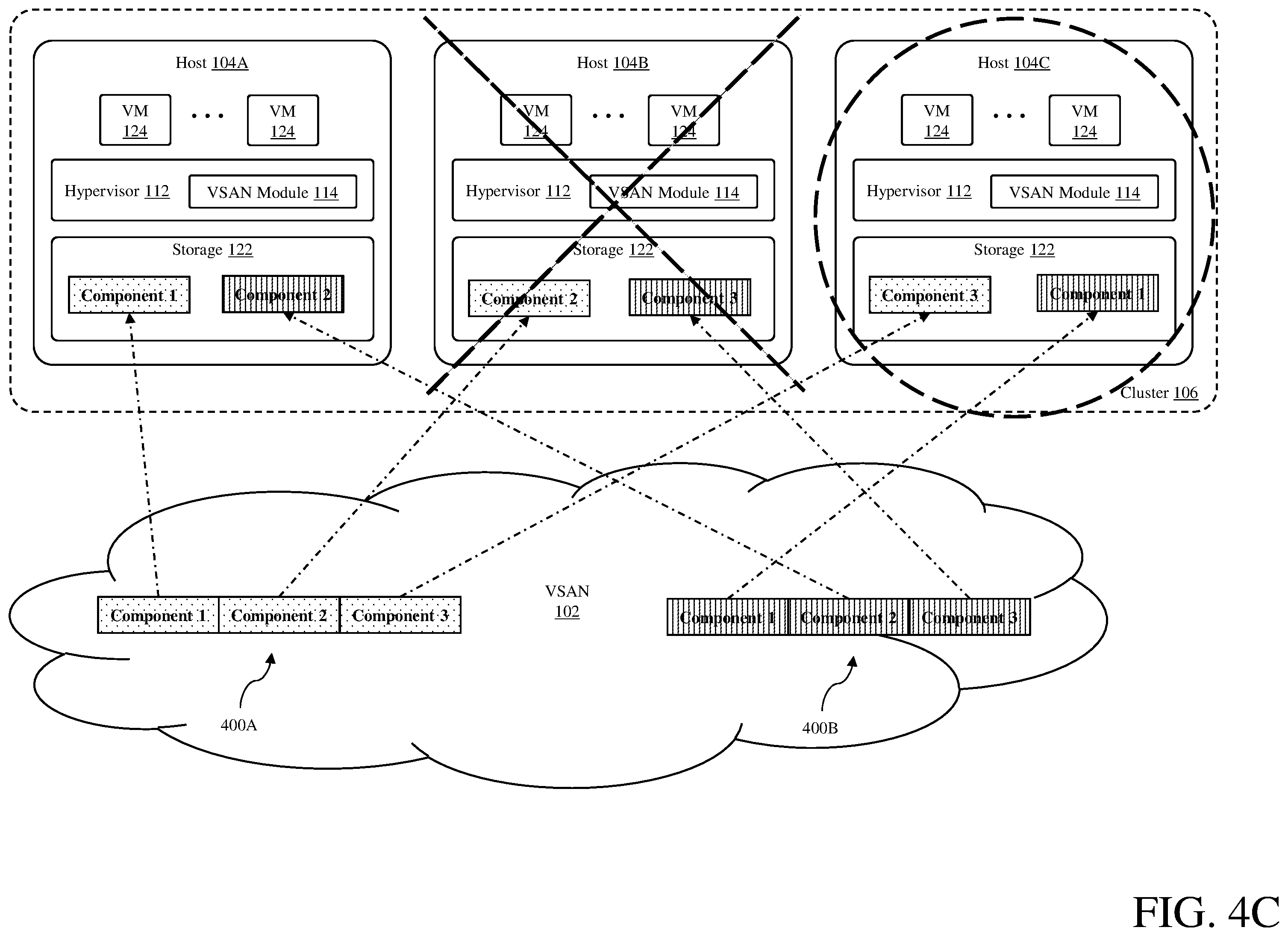 Patent US11847033 Figure 6 – Limiting blast radius for critical on-disk data corruptions in a distributed storage system