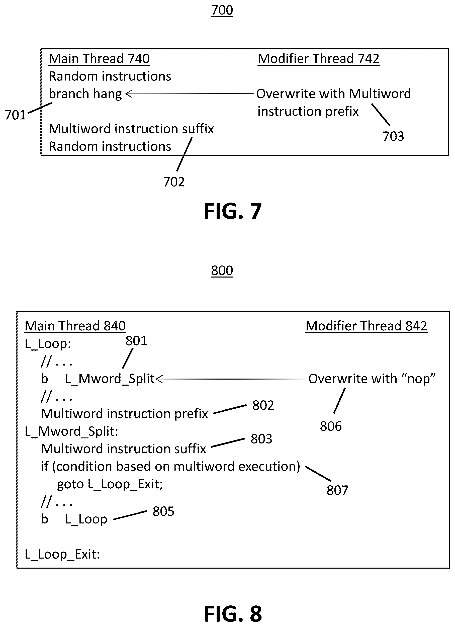 Patent US11847035 Figure 6 – Functional test of processor code modification operations