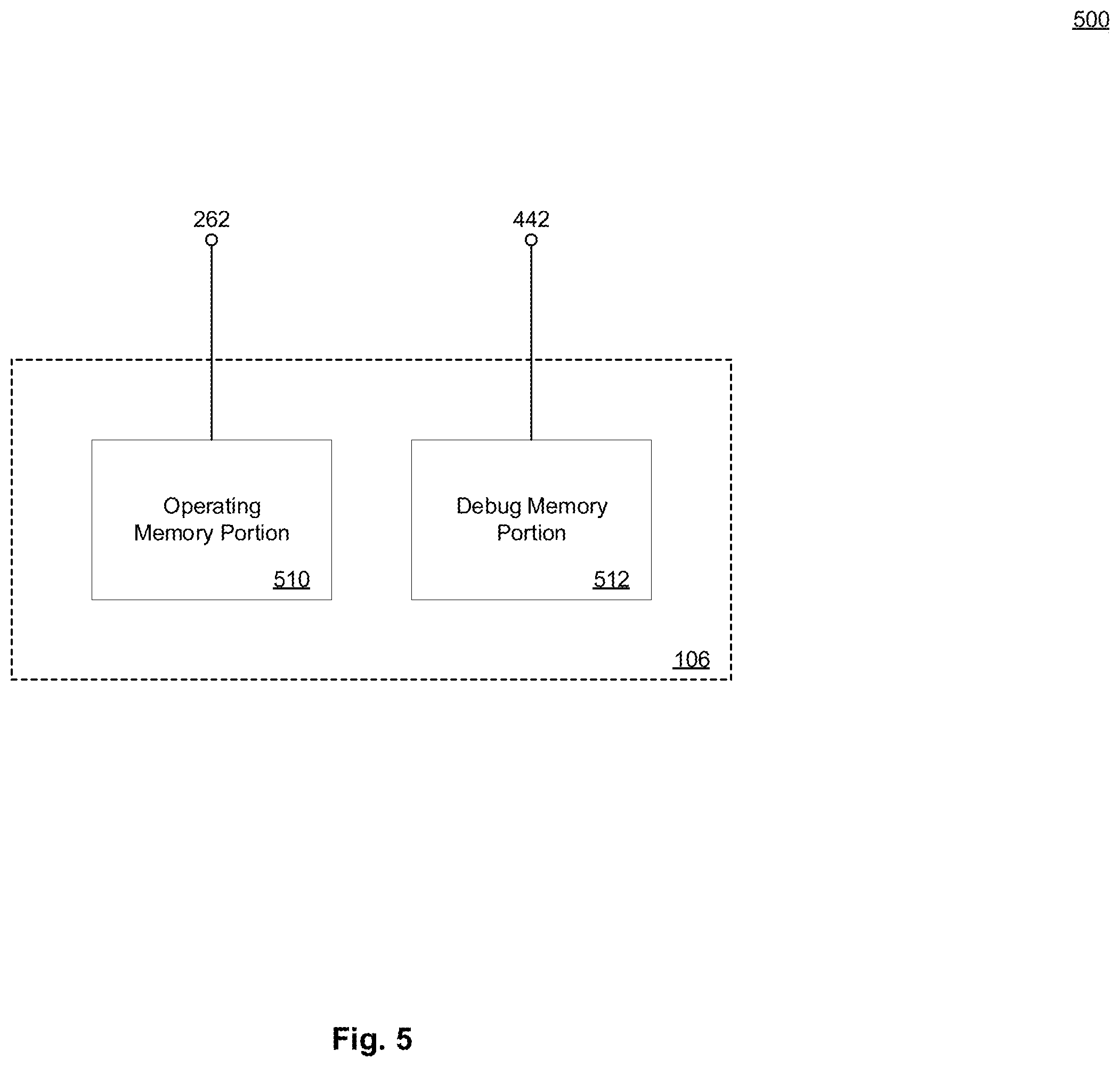 Patent US11847037 Figure 5 – Device and method for high performance memory debug record generation and management