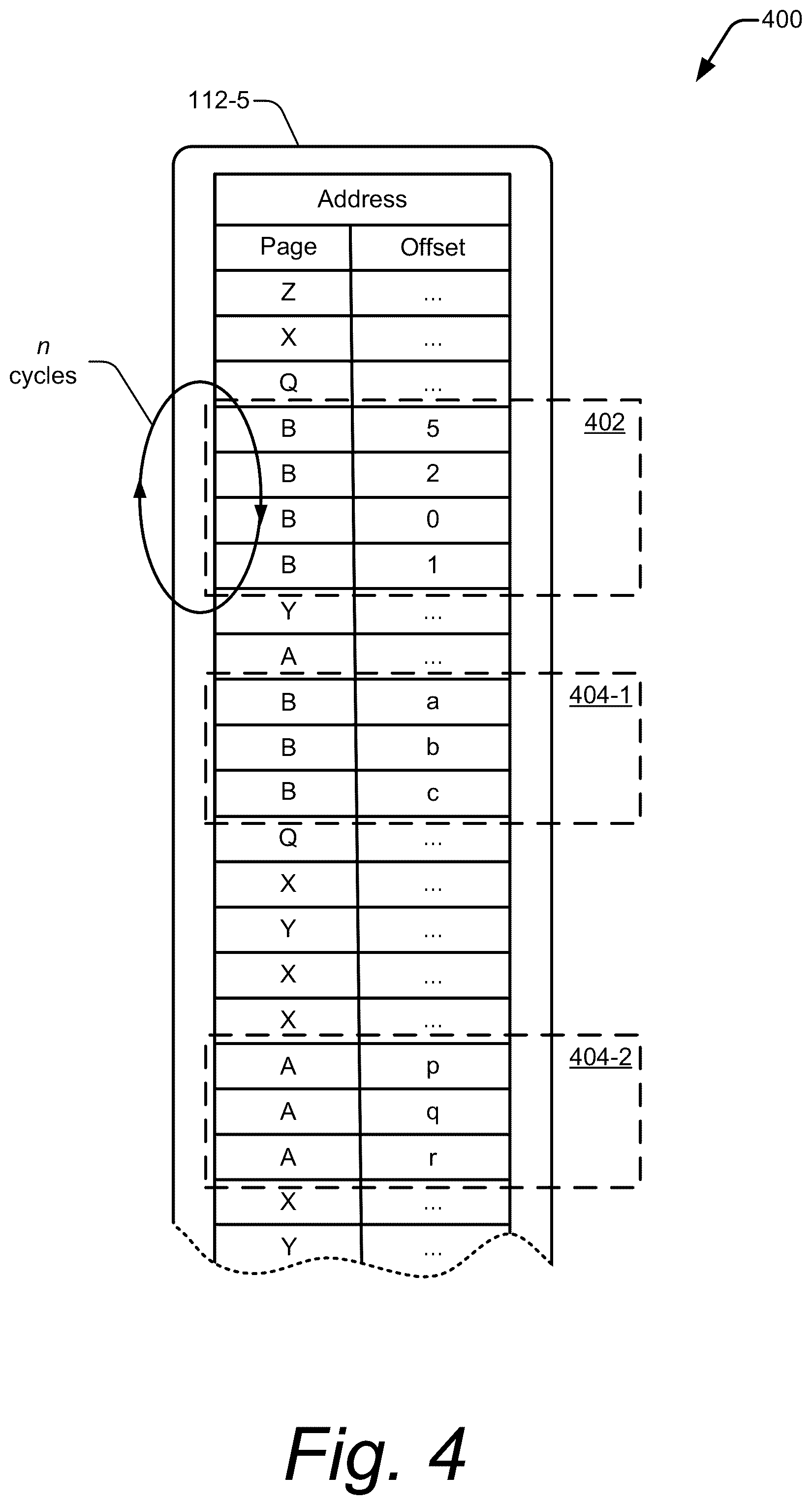Patent US11847059 Figure 5 – Embedding data in address streams