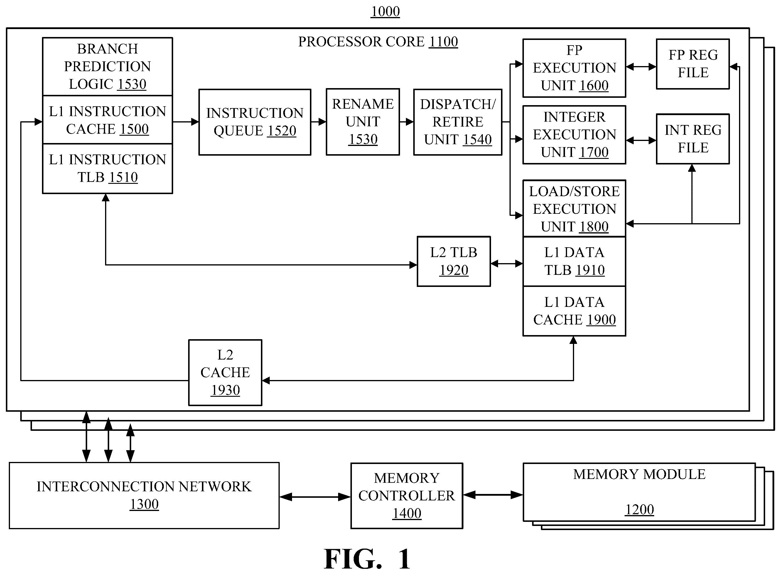 Patent US11847060 Figure 1 – Data cache with prediction hints for cache hits