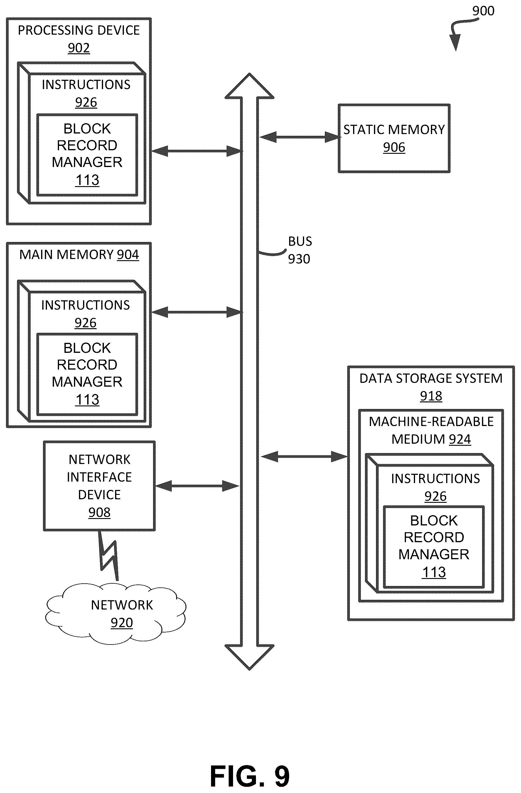 Patent US11847065 Figure 11 – Memory sub-system management of firmware block record and device block record
