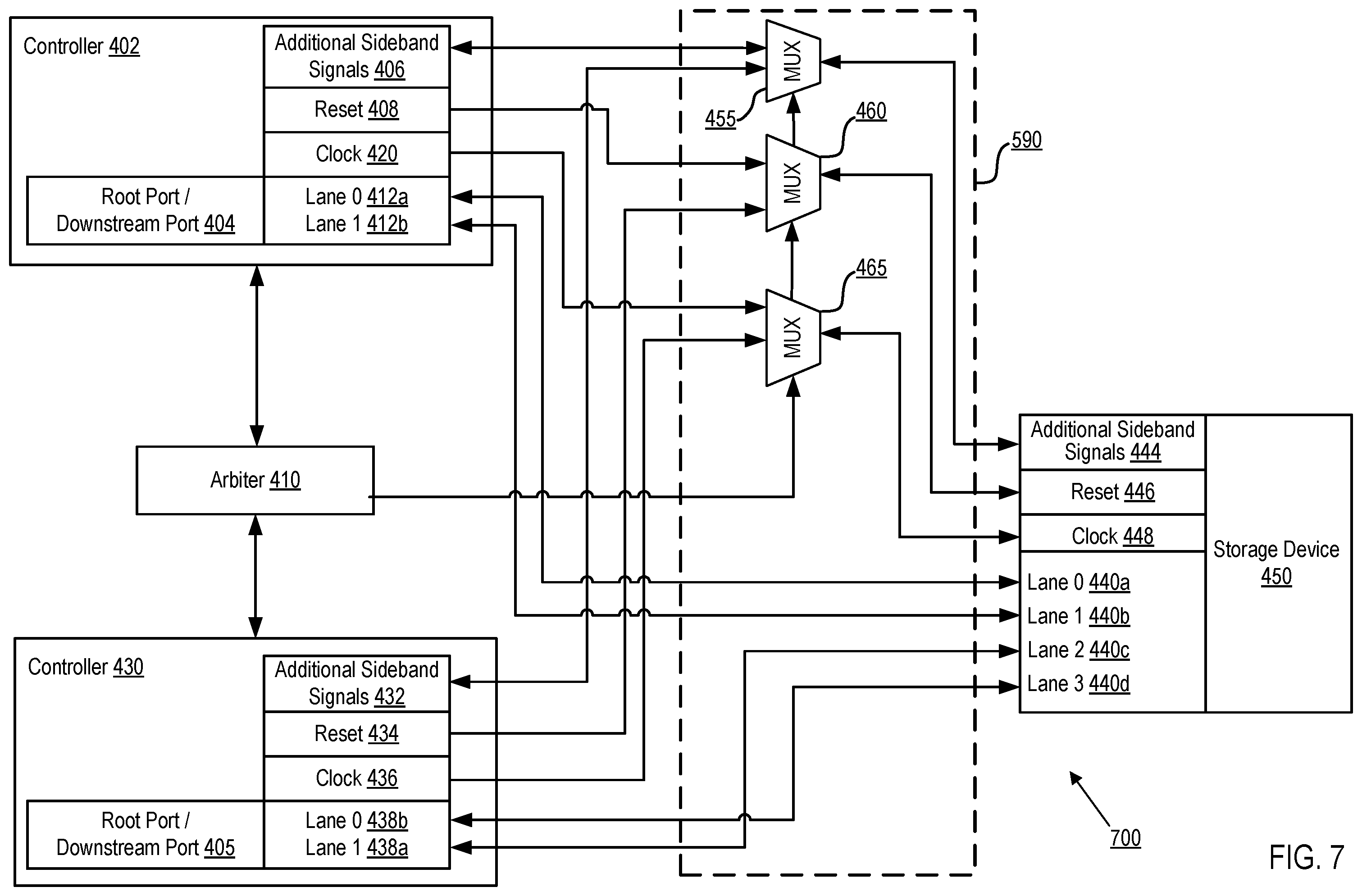 Patent US11847071 Figure 18 – Enabling communication between a single-port device and multiple storage system controllers
