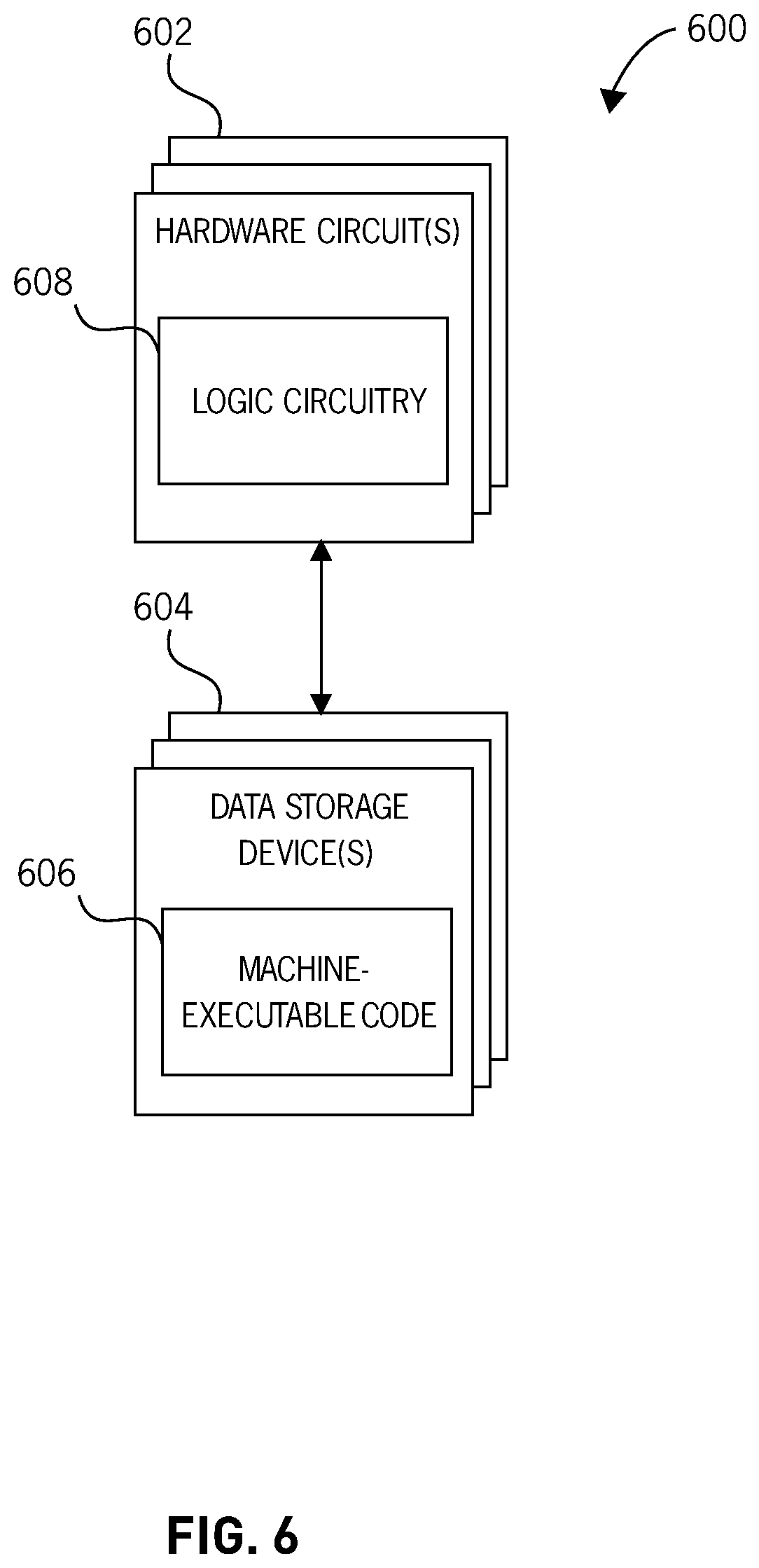 Patent US11847076 Figure 6 – Pre-processing of waveform data using autonomous waveform circuitry and related apparatuses and methods