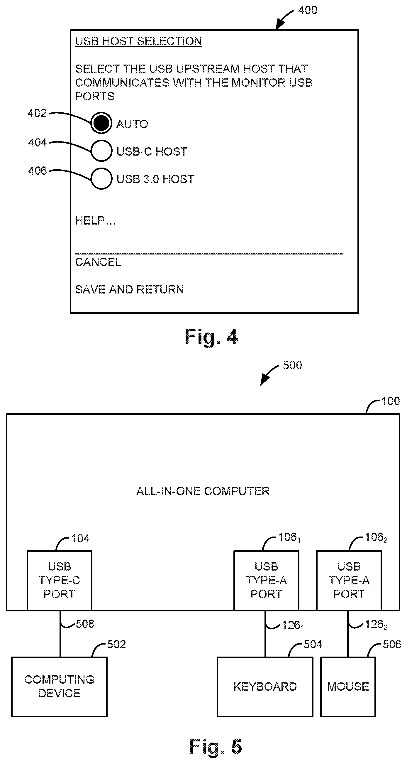 Patent US11847080 Figure 4 – All-In-One computers with power delivery controllers