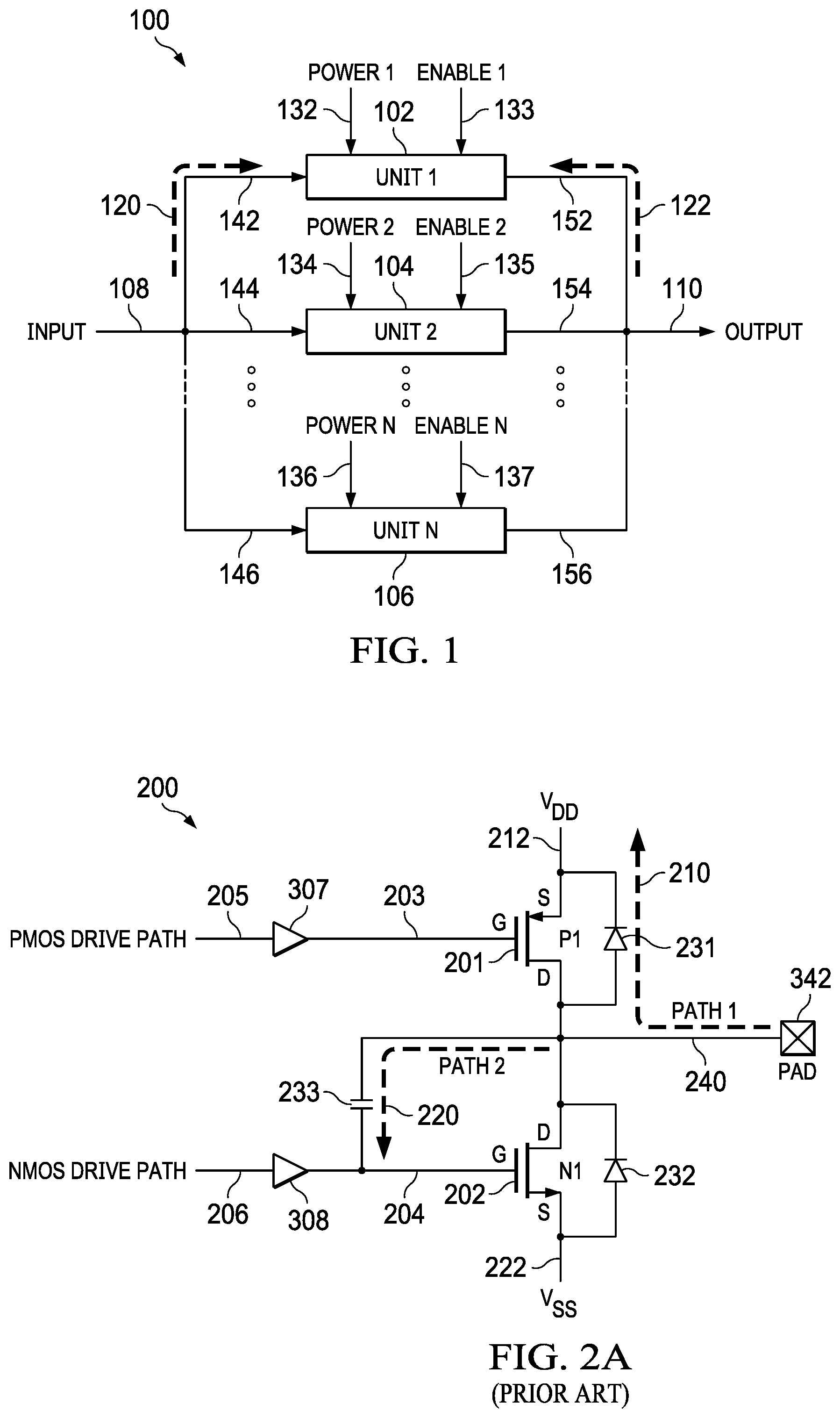 Patent US11847084 Figure 1 – Circuits and methods for enabling redundancy in an electronic system employing cold-sparing