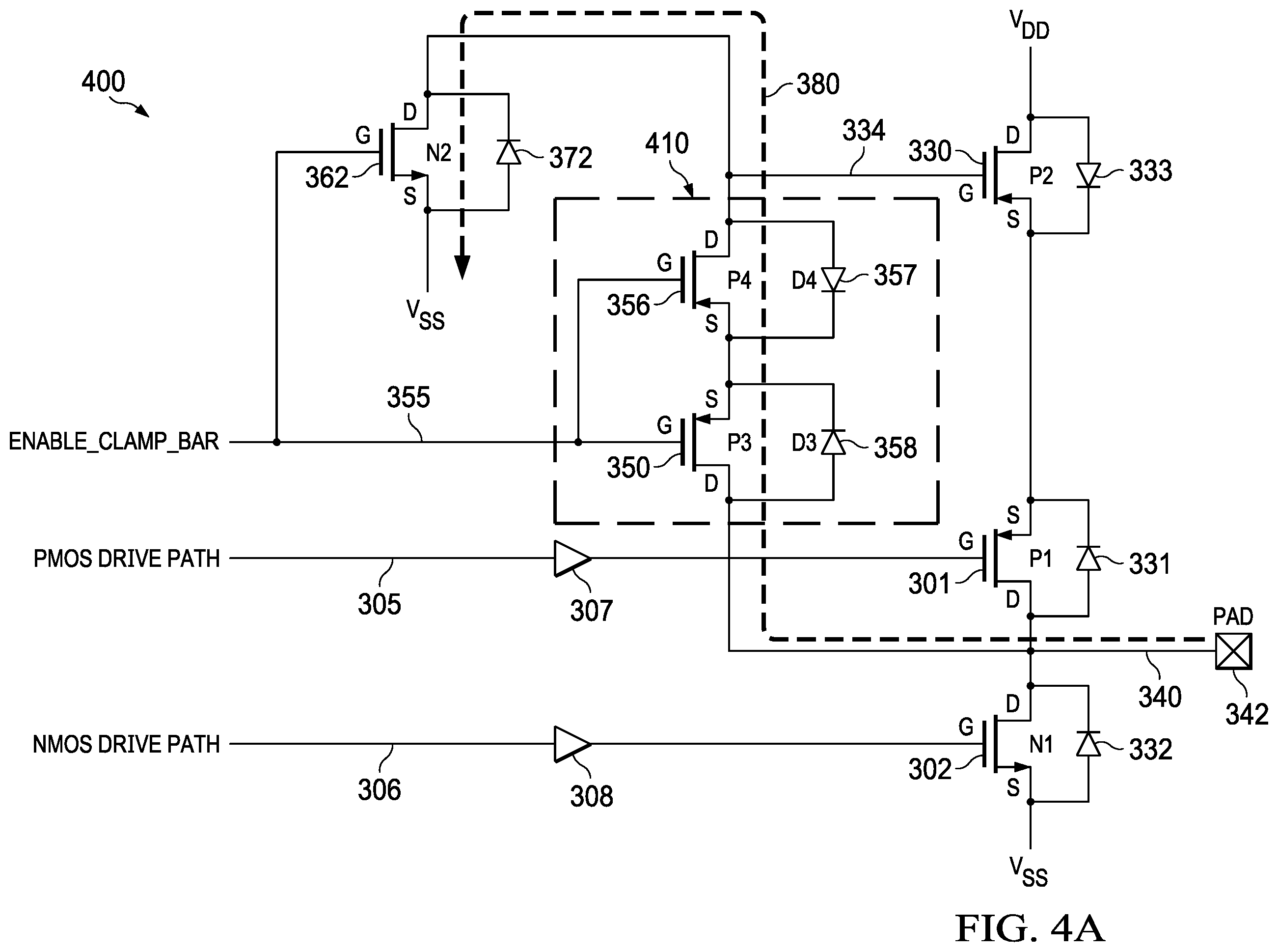 Patent US11847084 Figure 7 – Circuits and methods for enabling redundancy in an electronic system employing cold-sparing