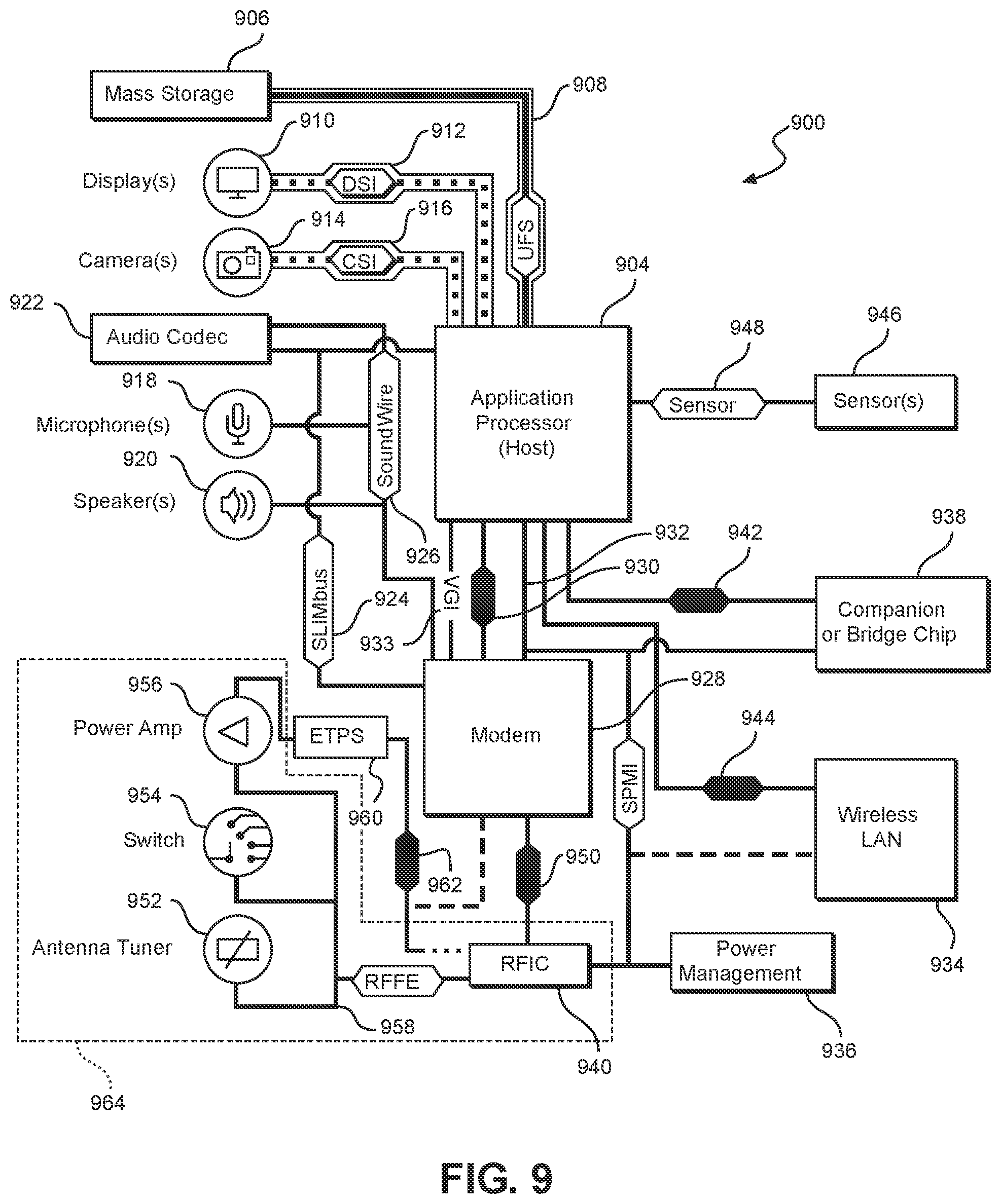 Patent US11847087 Figure 13 – Systems and methods for chip operation using serial peripheral interface (SPI) with reduced pin options