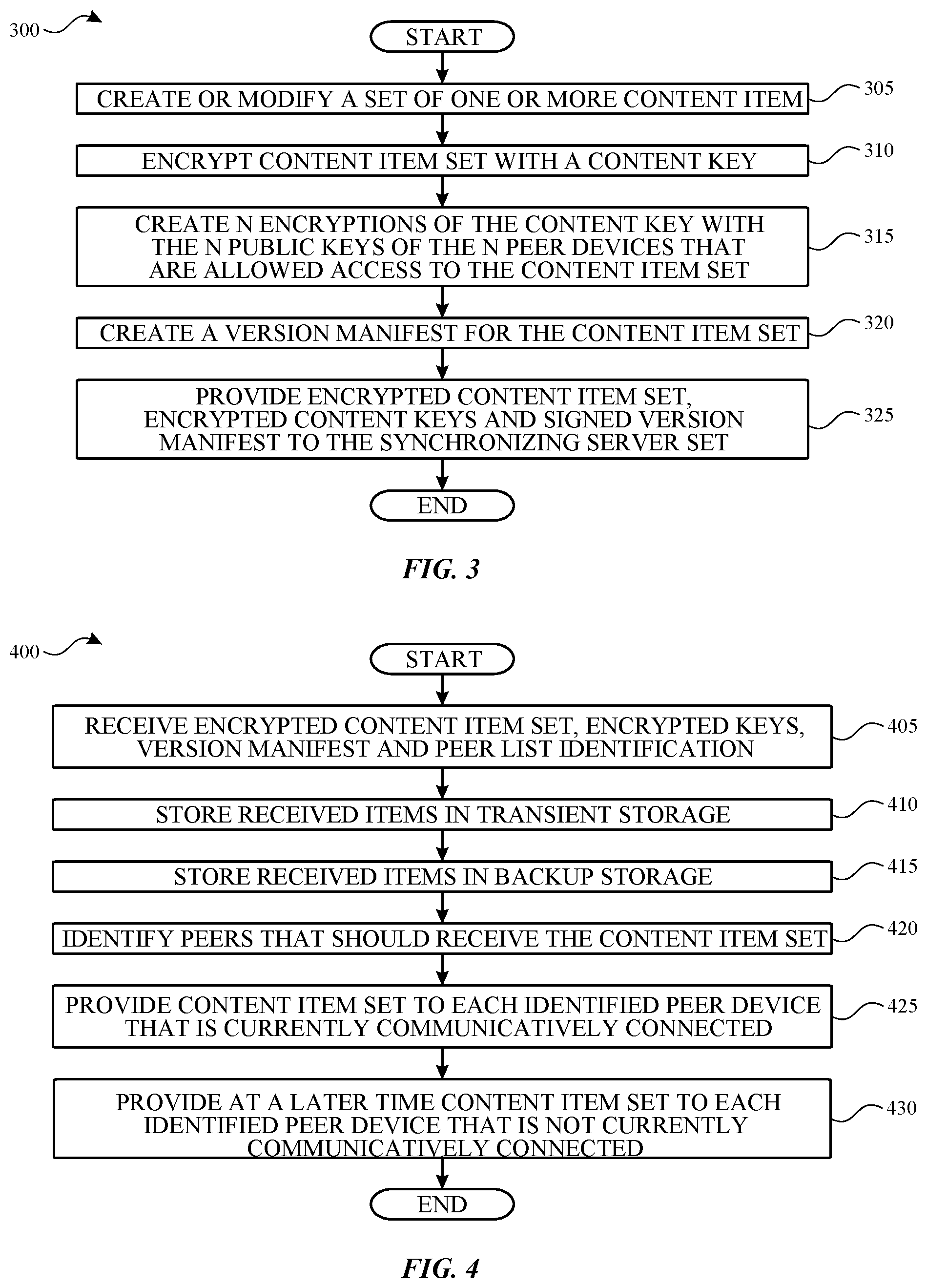 Patent US11847099 Figure 3 – Synchronizing content