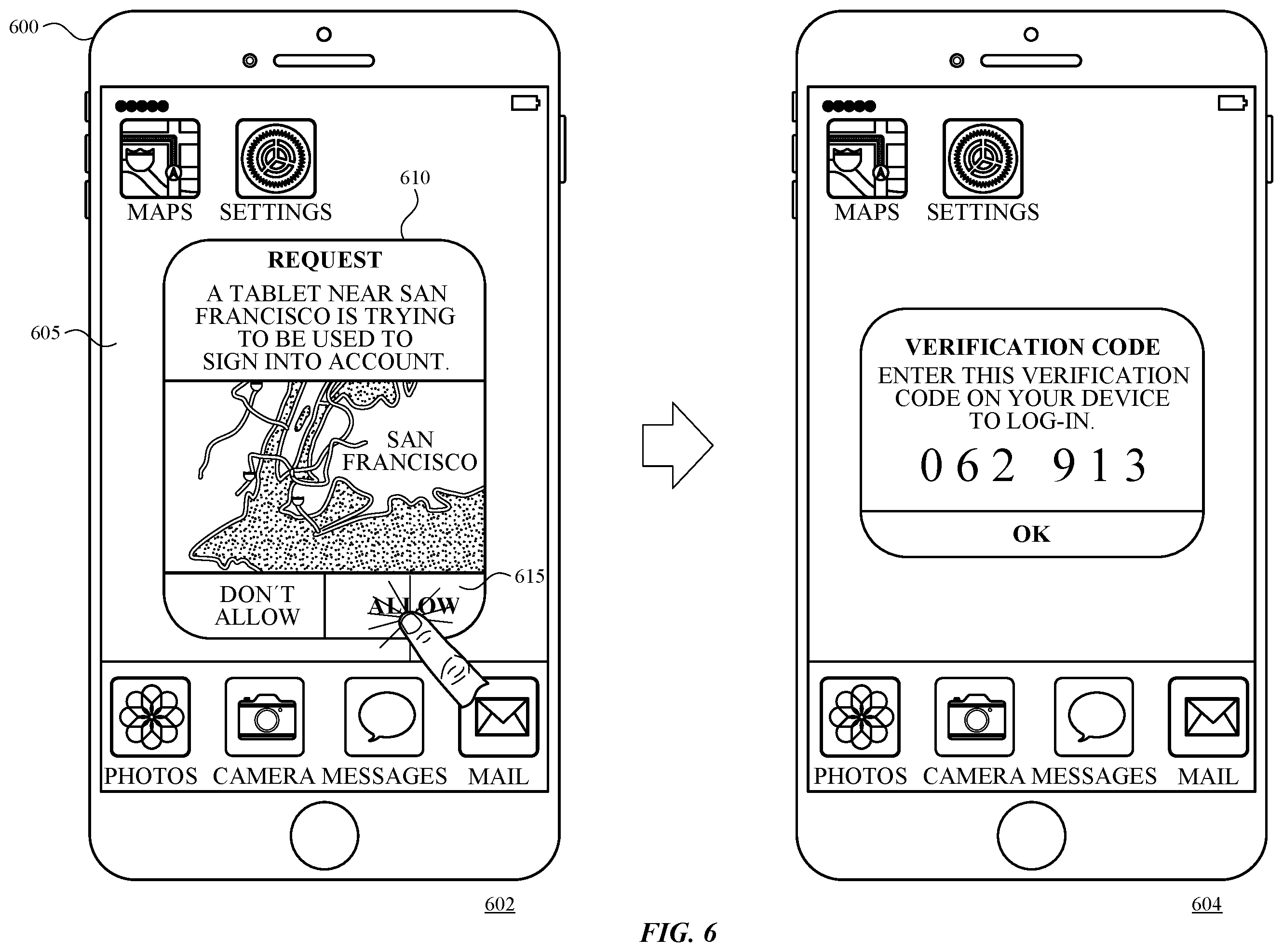 Patent US11847099 Figure 5 – Synchronizing content
