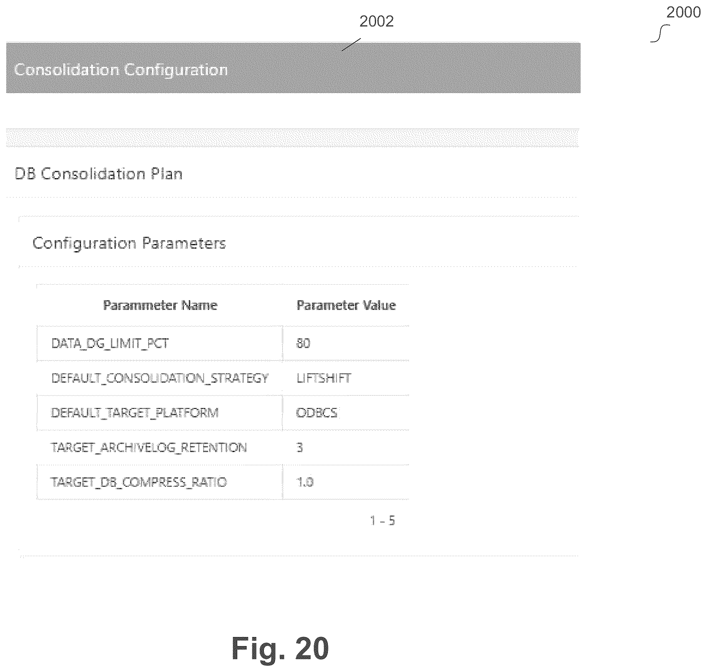Patent US11847103 Figure 20 – Data migration using customizable database consolidation rules