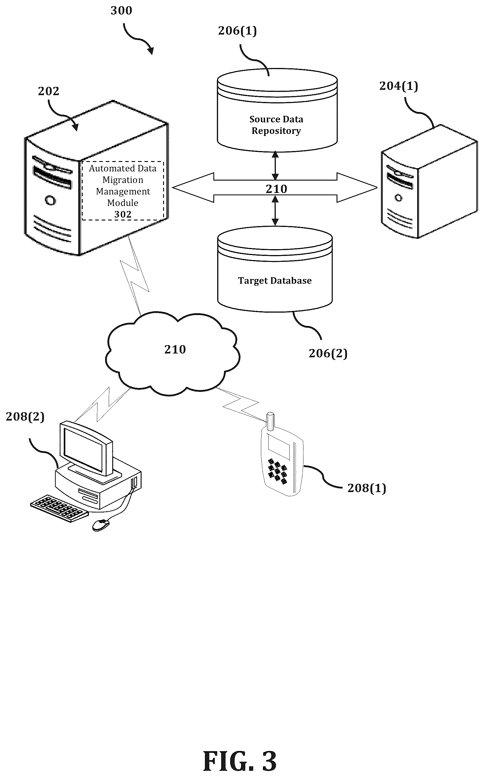 Patent US11847104 Figure 3 – Method and system for facilitating database migration