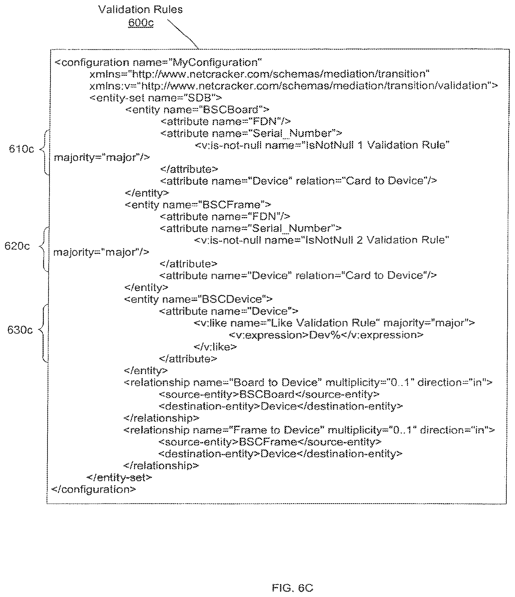 Patent US11847112 Figure 9 – Declarative and unified data transition