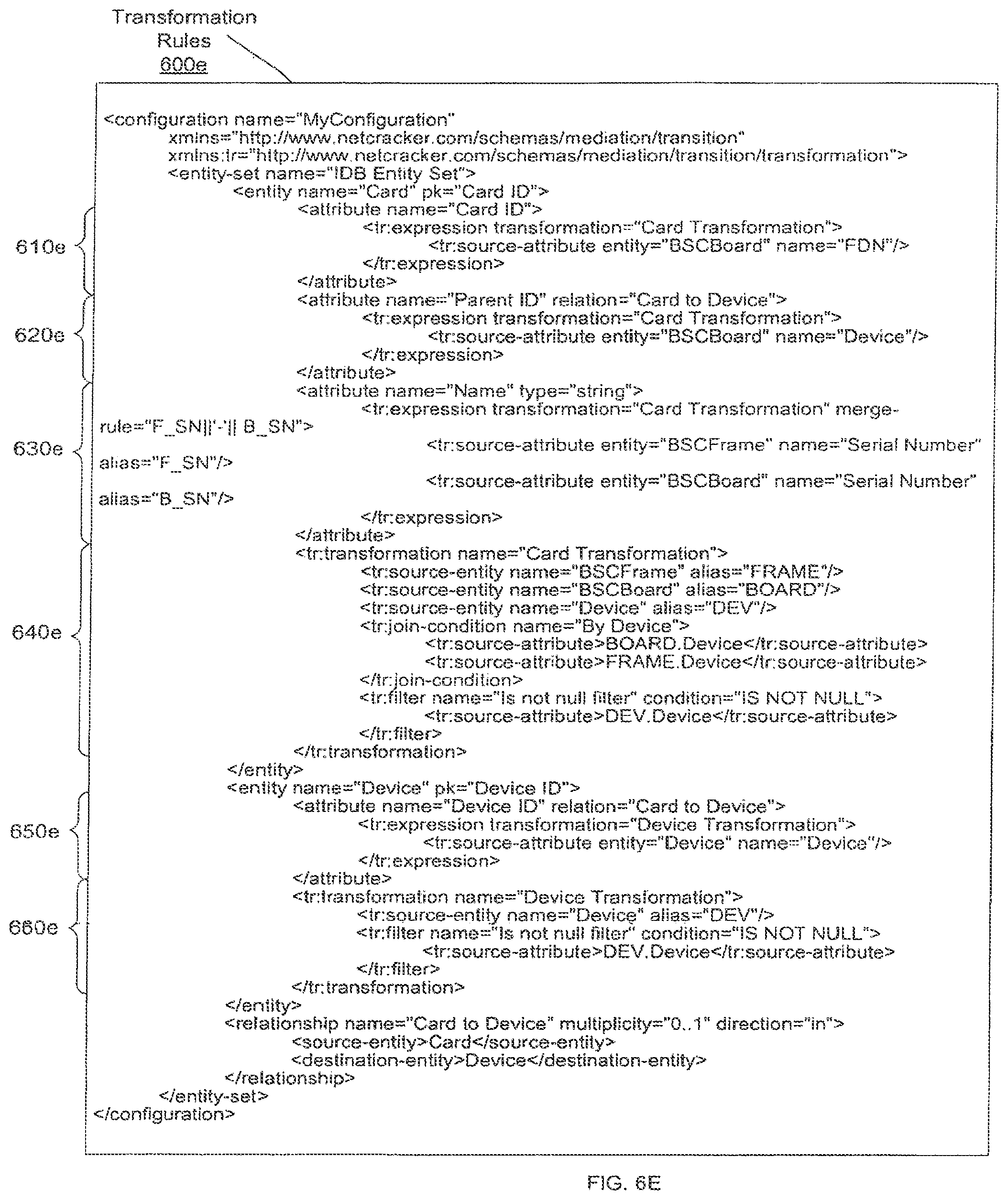 Patent US11847112 Figure 11 – Declarative and unified data transition