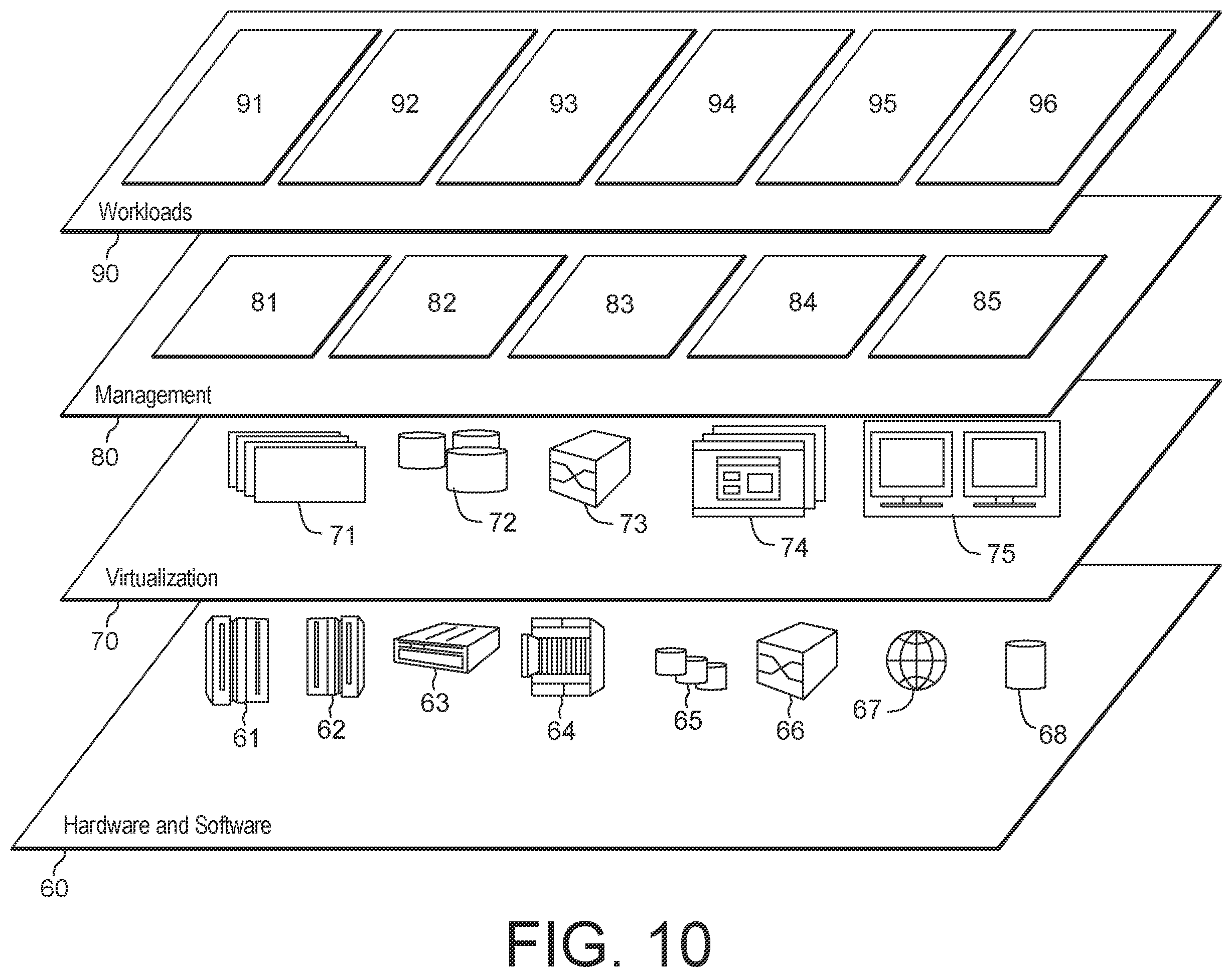 Patent US11847121 Figure 10 – Compound predicate query statement transformation