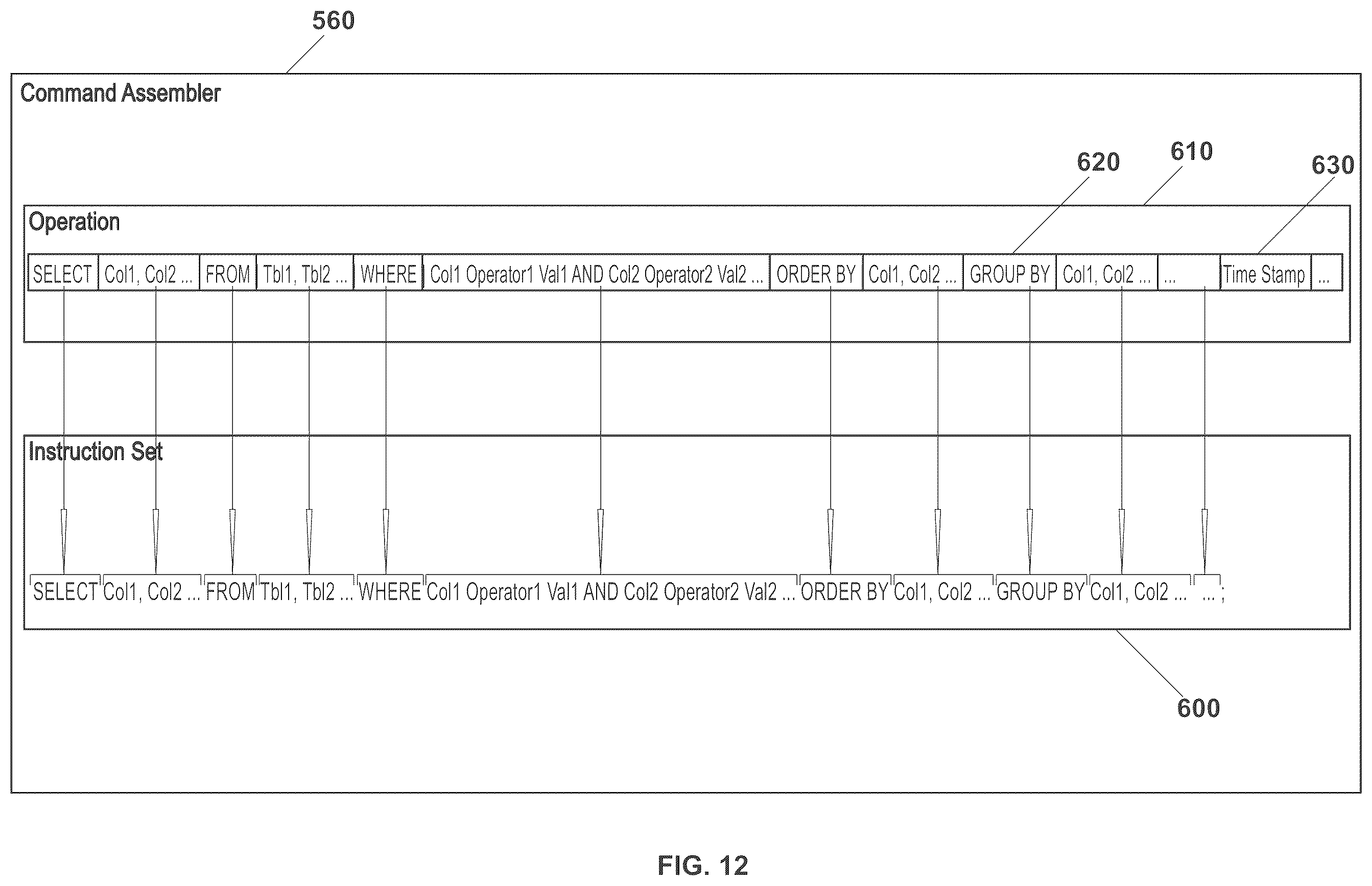 Patent US11847125 Figure 13 – Systems and methods of using an artificially intelligent database management system and interfaces for mobile, embedded, and other computing devices