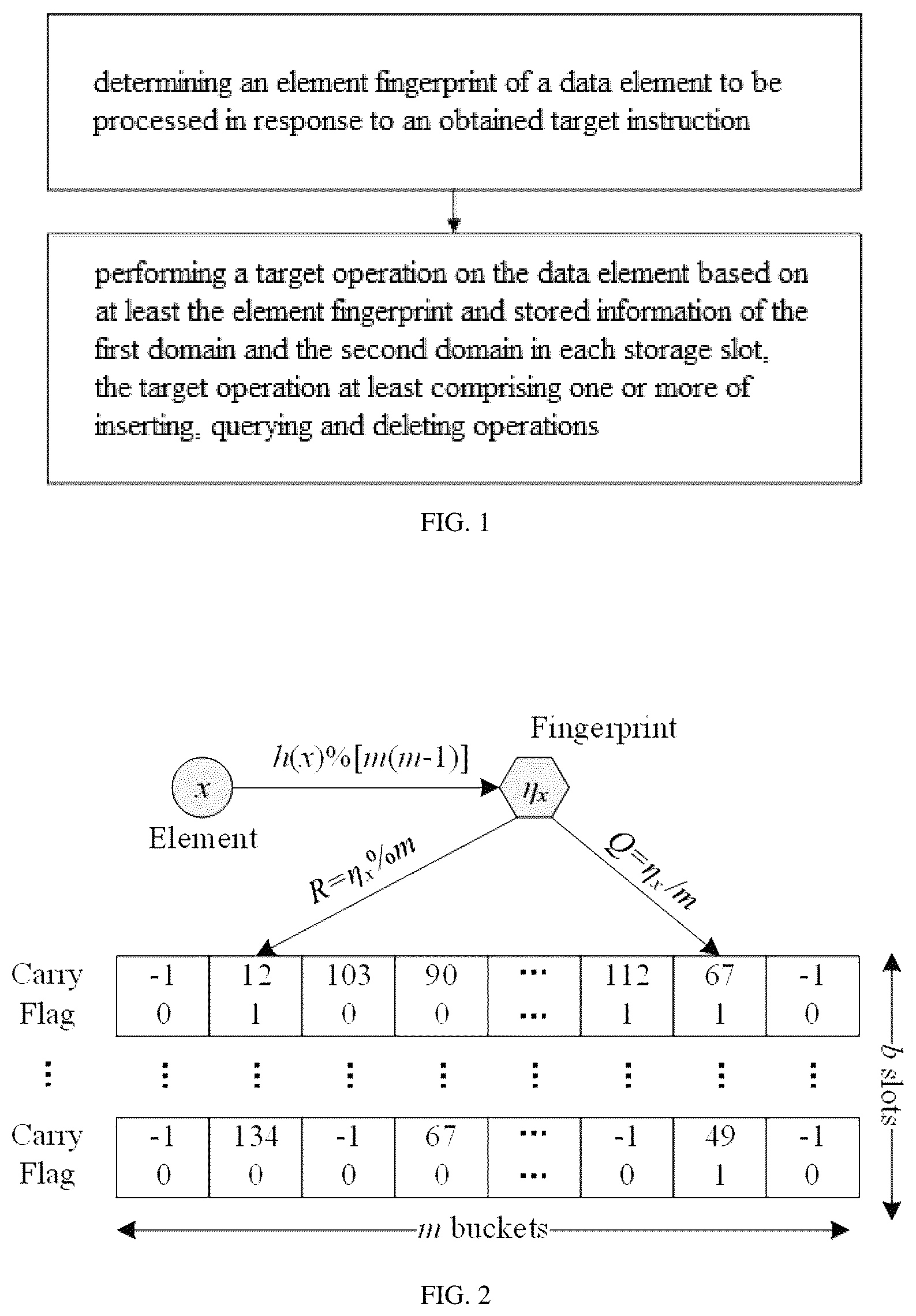 Patent US11847126 Figure 1 – Method and apparatus for data filtering