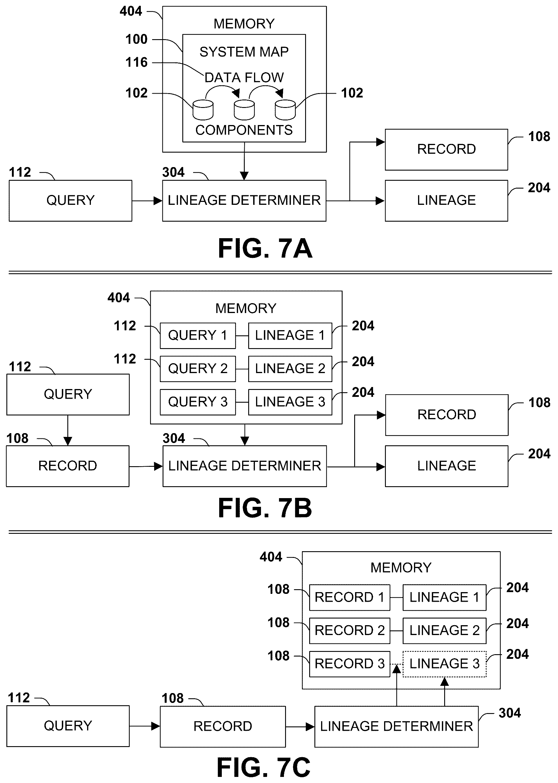 Patent US11847134 Figure 6 – Computerized system for programmatic mapping of record lineage based on data flow through data storage components