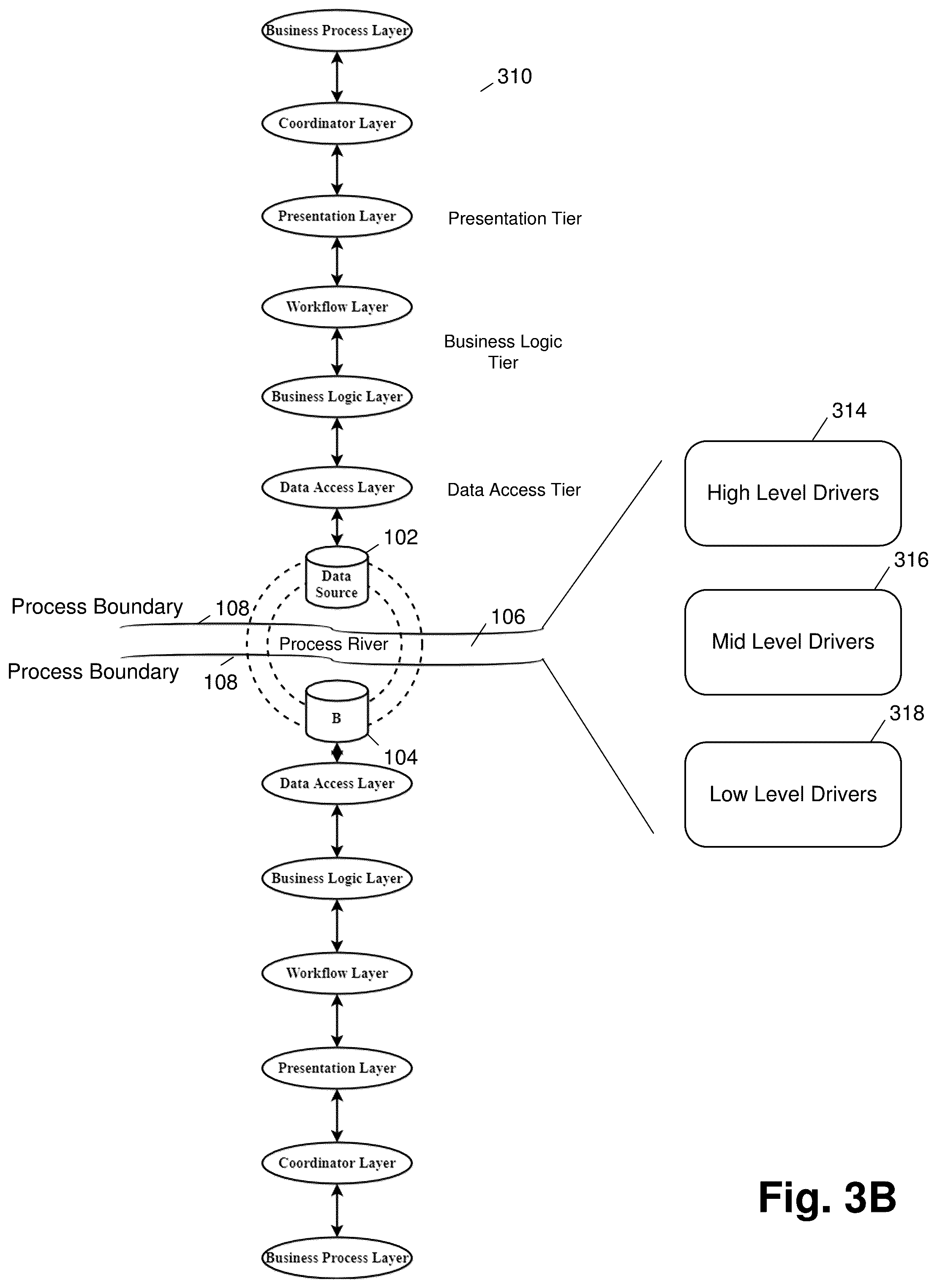 Patent US11847138 Figure 4 – Reflection database architecture with state driven synchronization