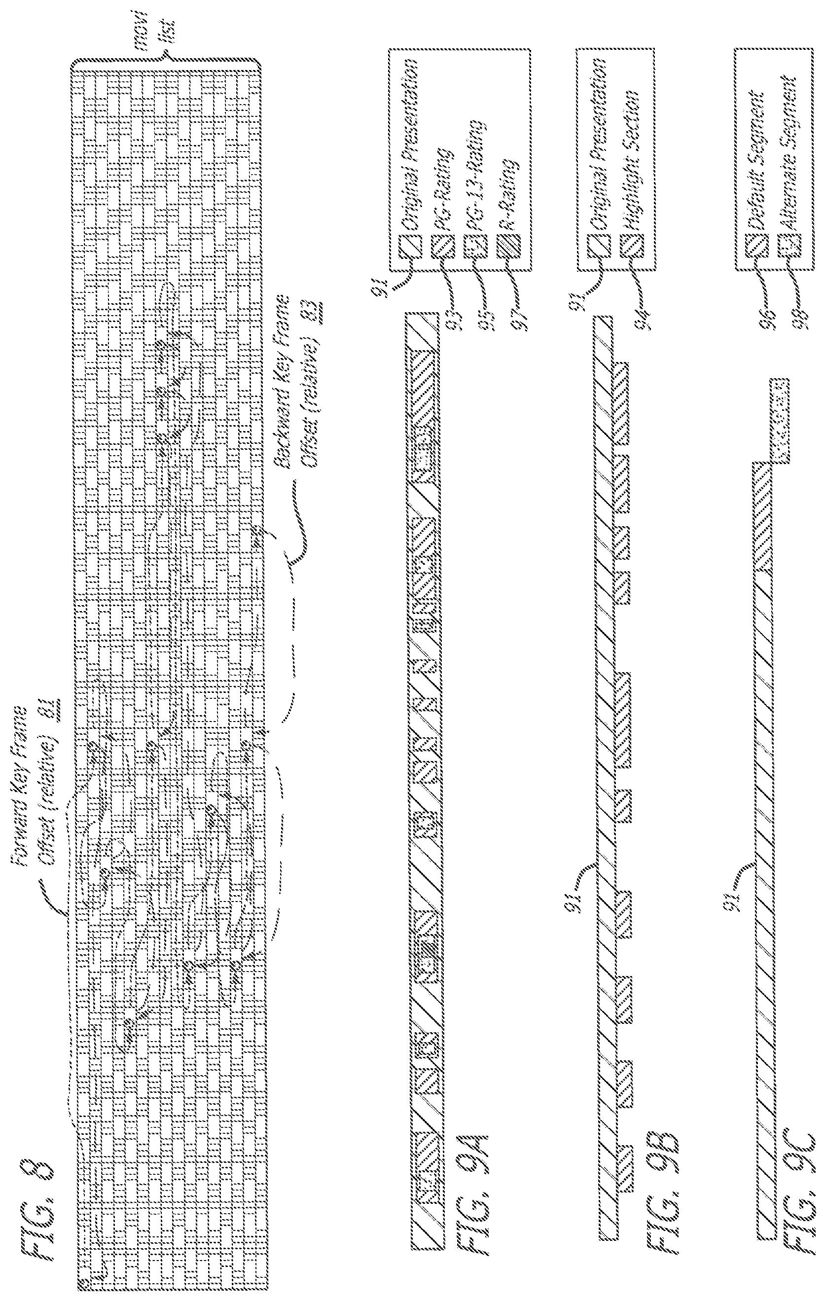 Patent US11847154 Figure 8 – Chunk header incorporating binary flags and correlated variable-length fields
