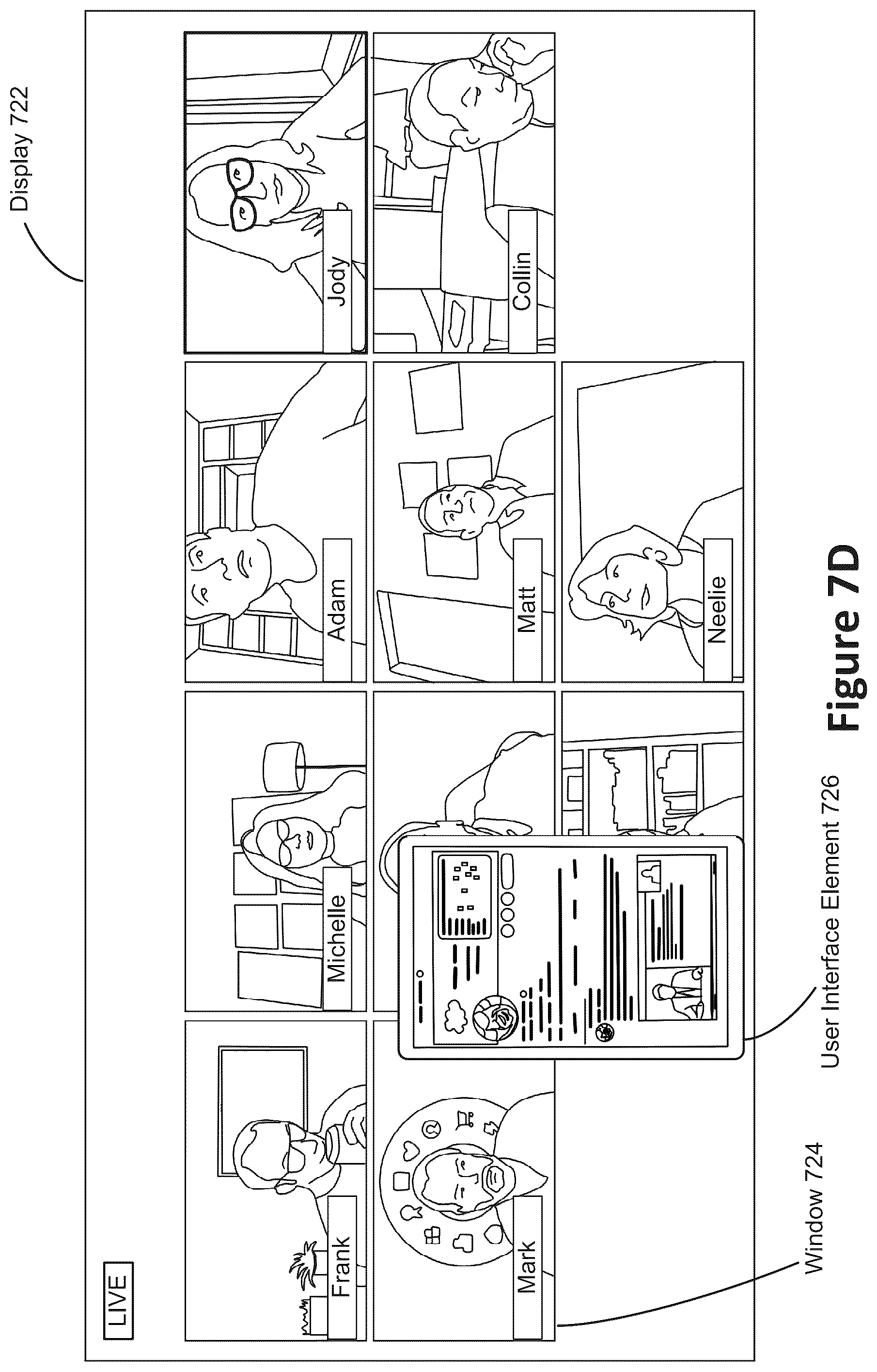 Patent US11847165 Figure 10 – Integration of video conferencing applications with on-demand database services