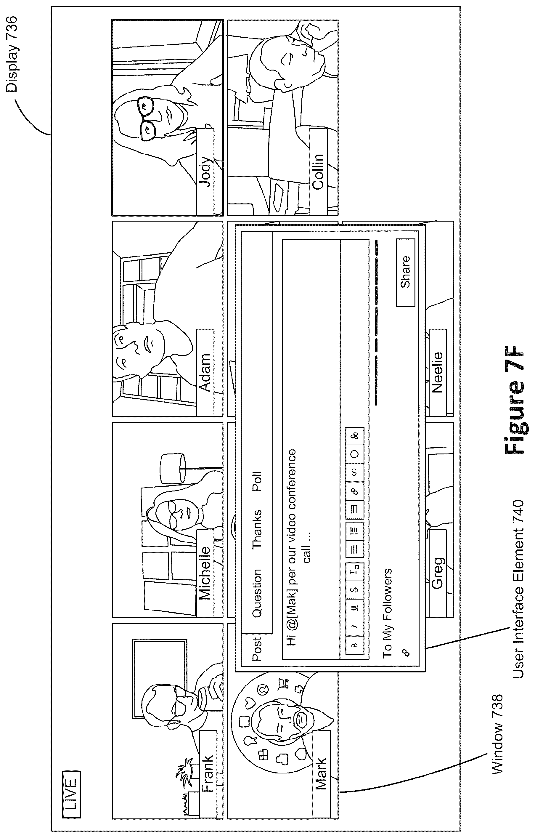 Patent US11847165 Figure 12 – Integration of video conferencing applications with on-demand database services
